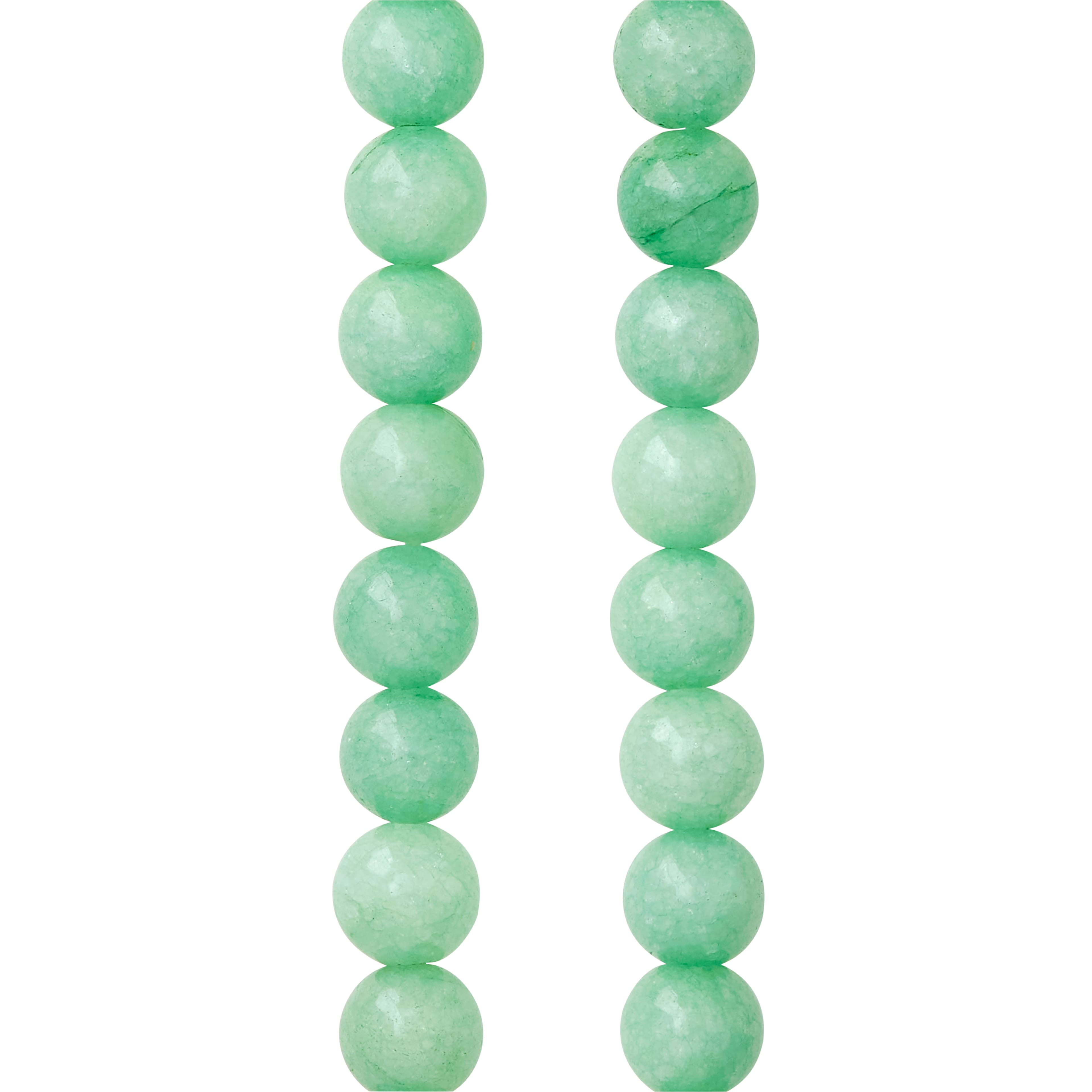 12 Pack: Mint Jade Round Beads, 8mm by Bead Landing&#x2122;