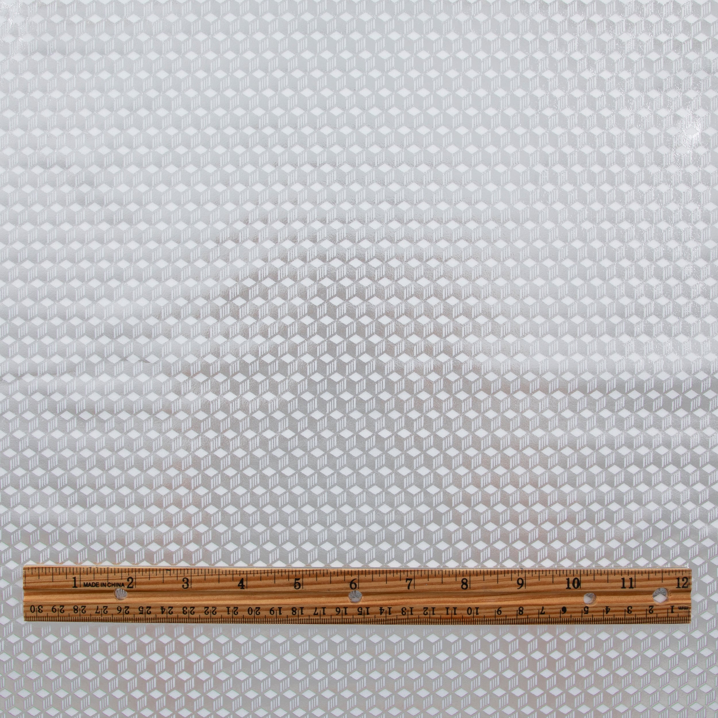 Cosplay by Yaya Han Silver Hex Stretch Fabric