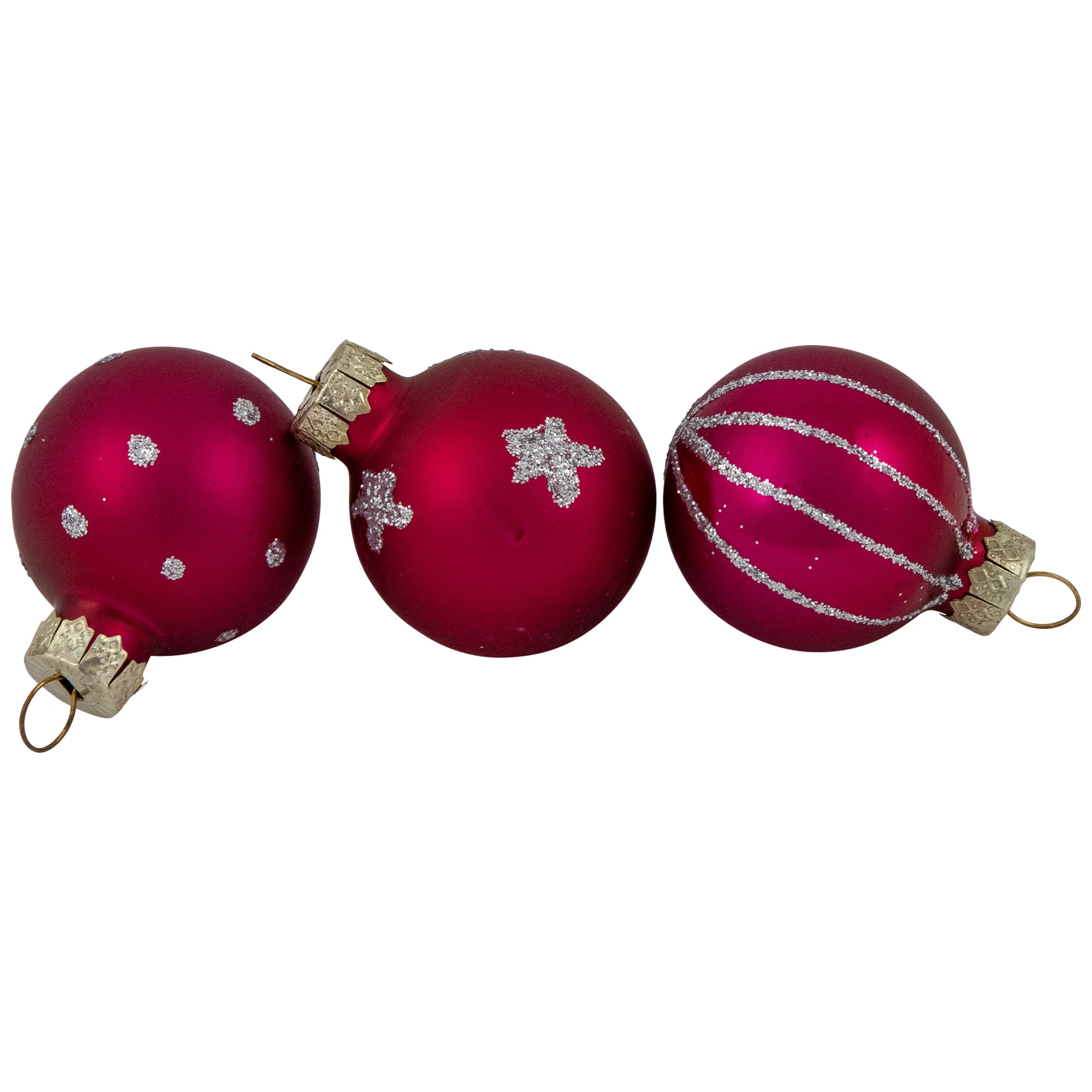 20ct. Glass Christmas Décor & Tree Topper