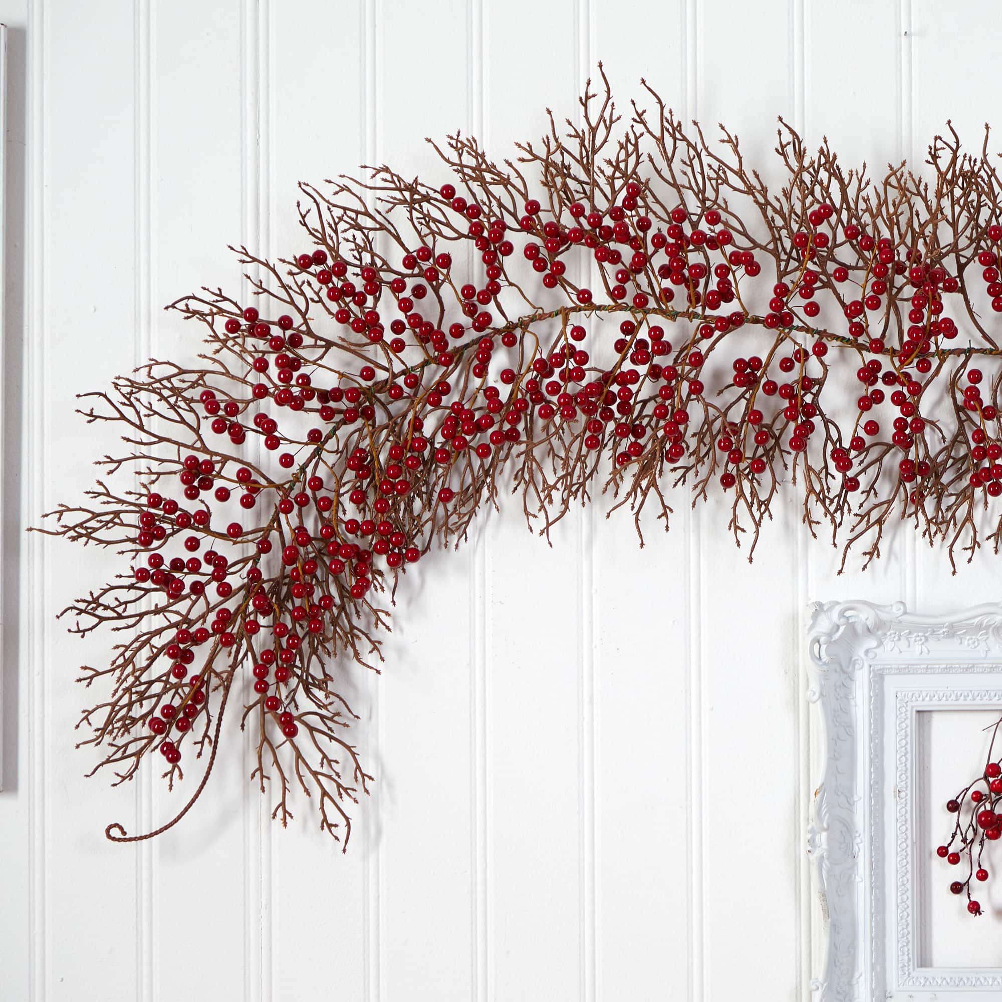 6ft. Red Berry Christmas Garland