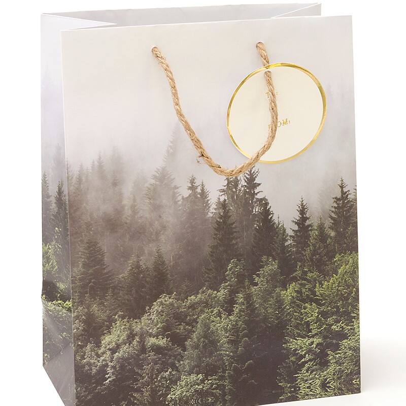 Medium Forest in the Fog Gift Bag Michaels