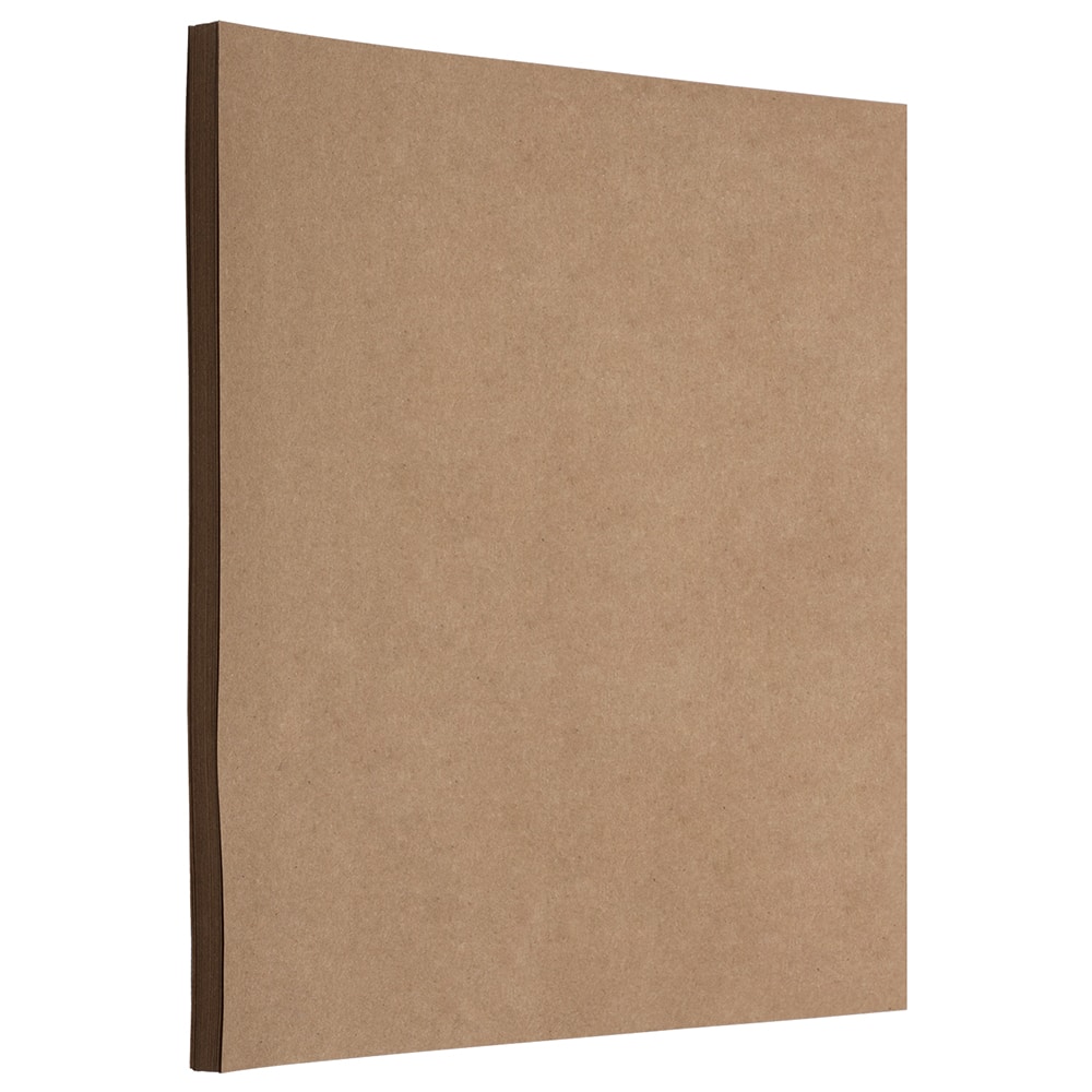 JAM Paper Kraft Brown Paper Bag Recycled Cardstock