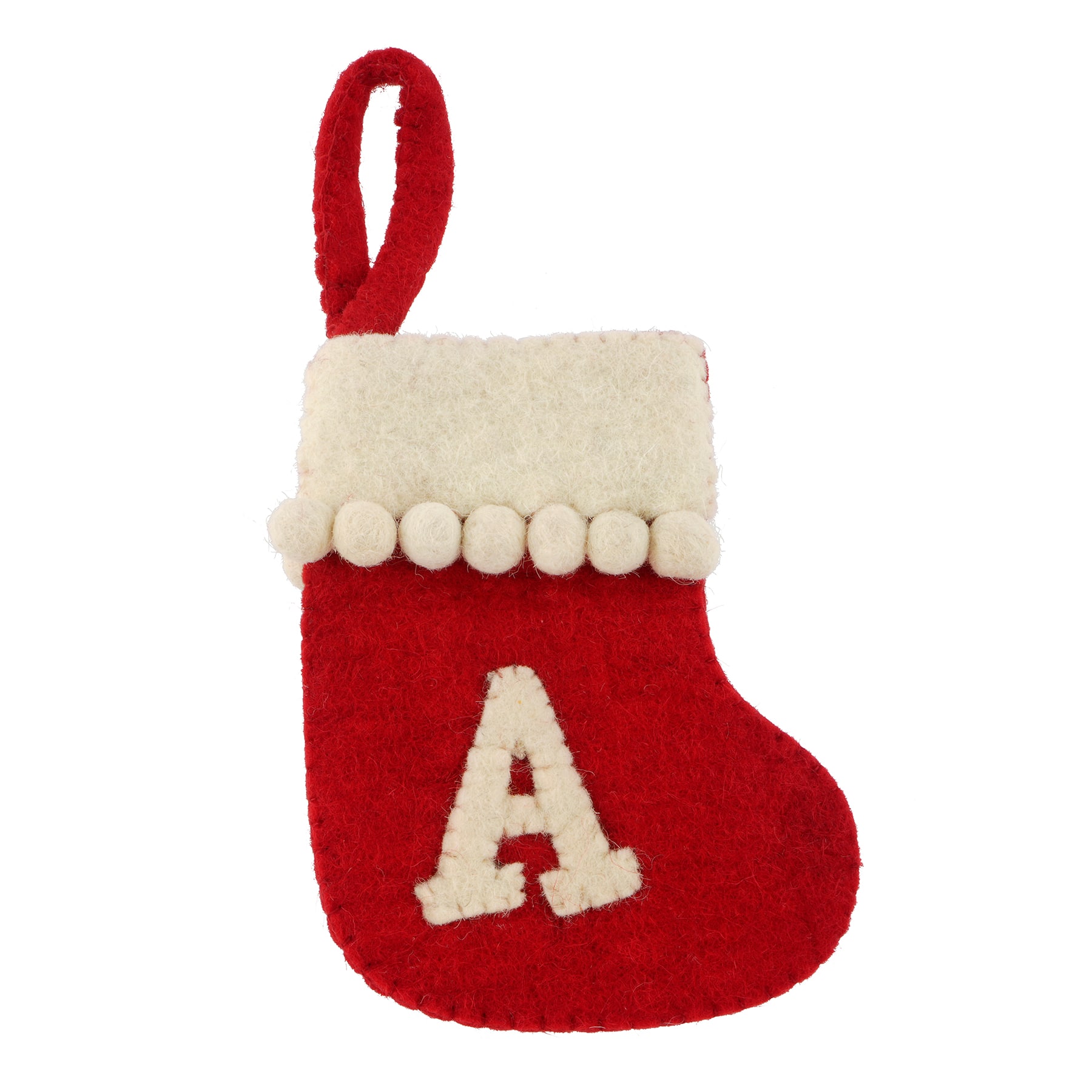 6&#x22; Monogram Mini Stocking by Ashland&#xAE;