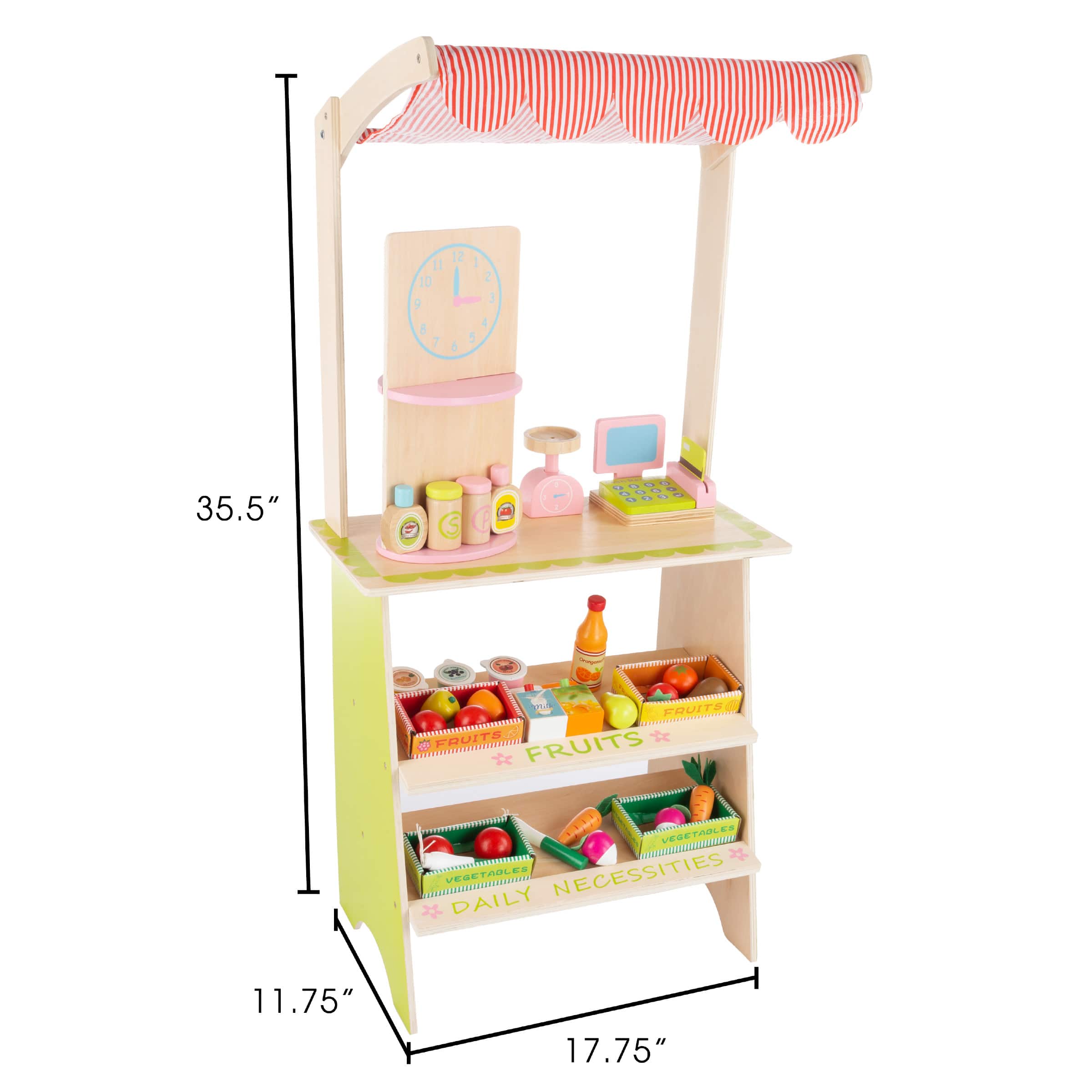 Toy Time Kid's Fresh Market Selling Stand | Michaels