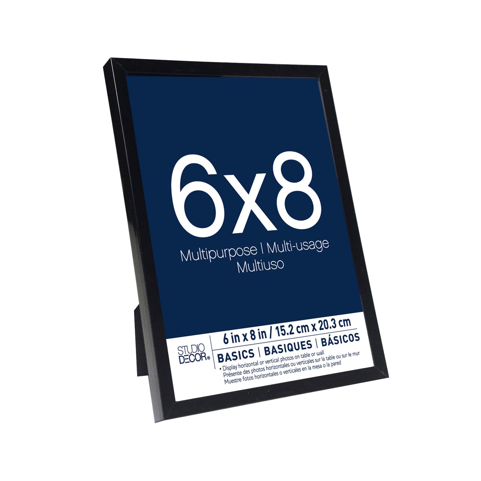 12 Pack: Black Multipurpose Frame, Basics by Studio D&#xE9;cor&#xAE;