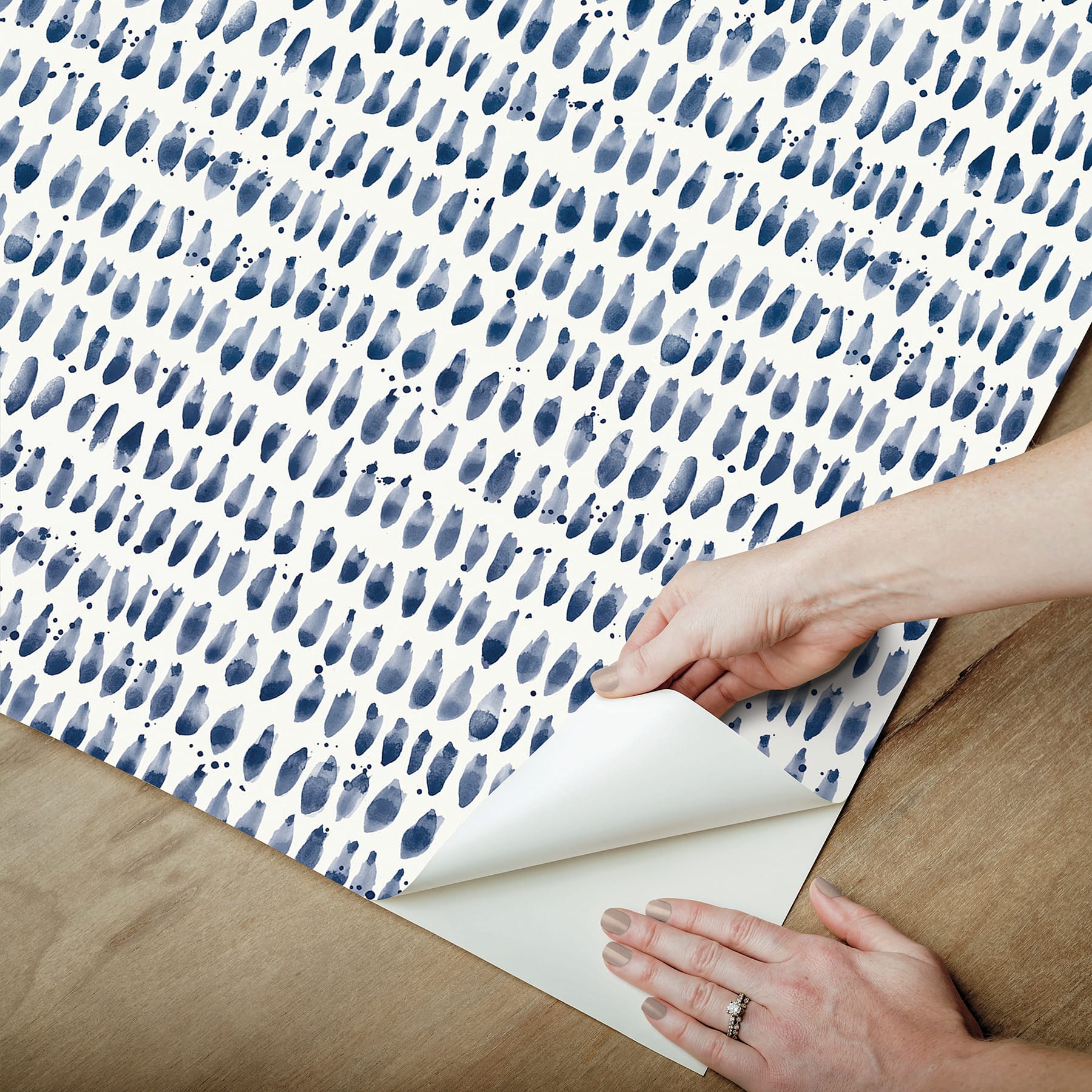 InHome Mystical Navy Peel &#x26; Stick Wallpaper