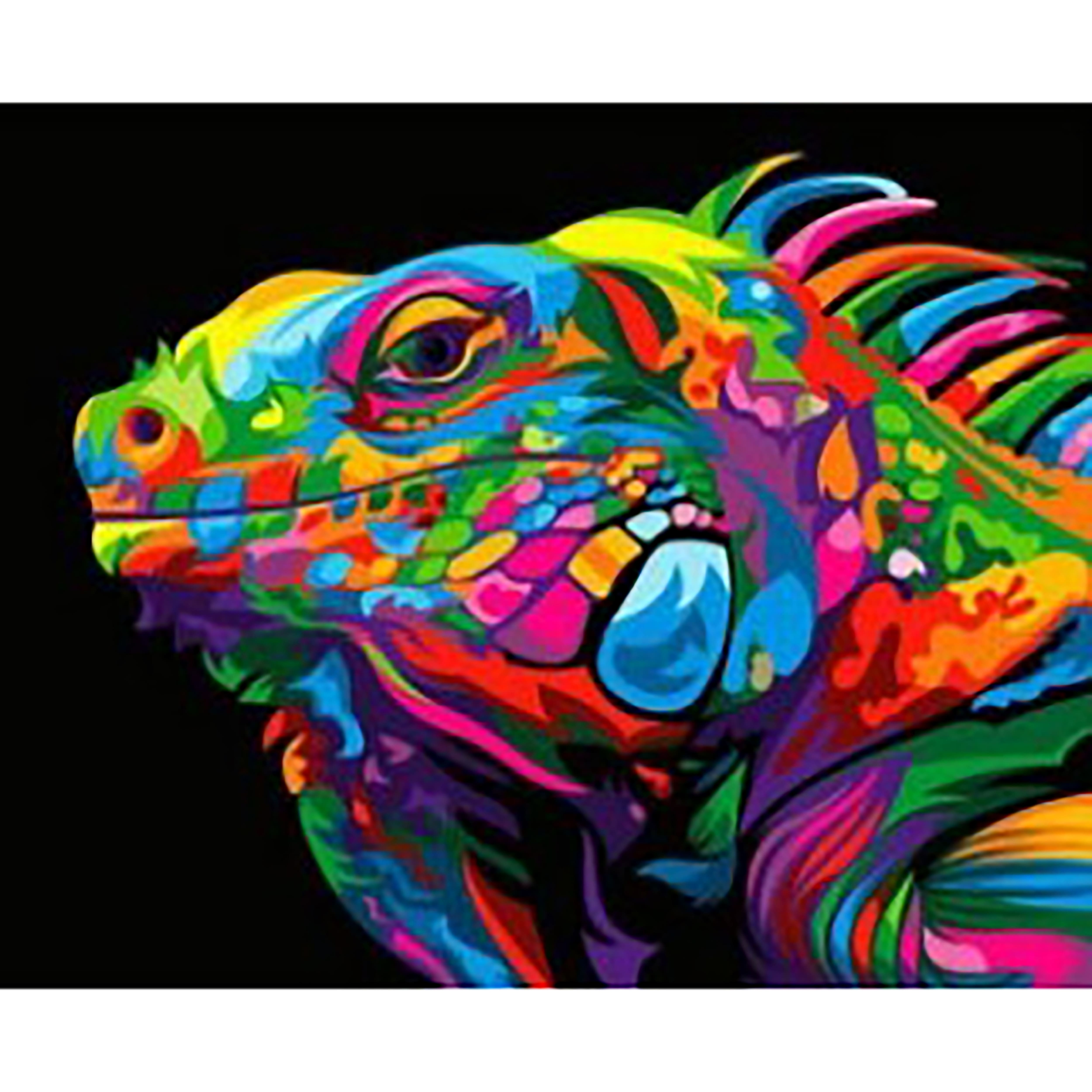 Sparkly Selections Colorful Iguana Diamond Painting Kit