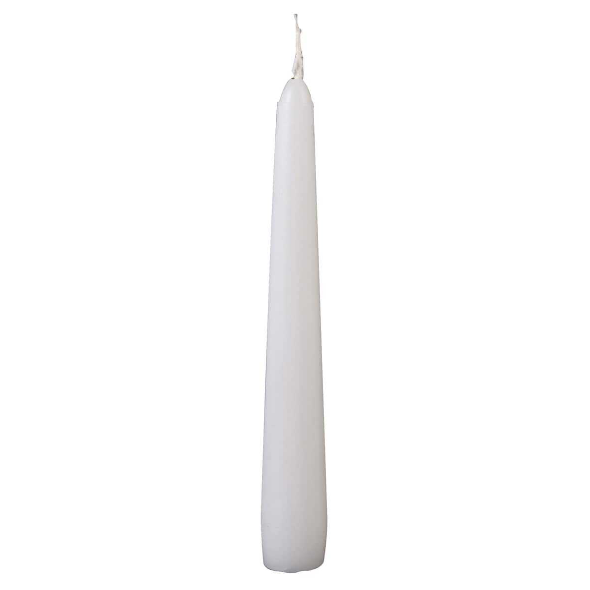 48 Pack: 8&#x22; White Taper Candle by Ashland&#xAE;