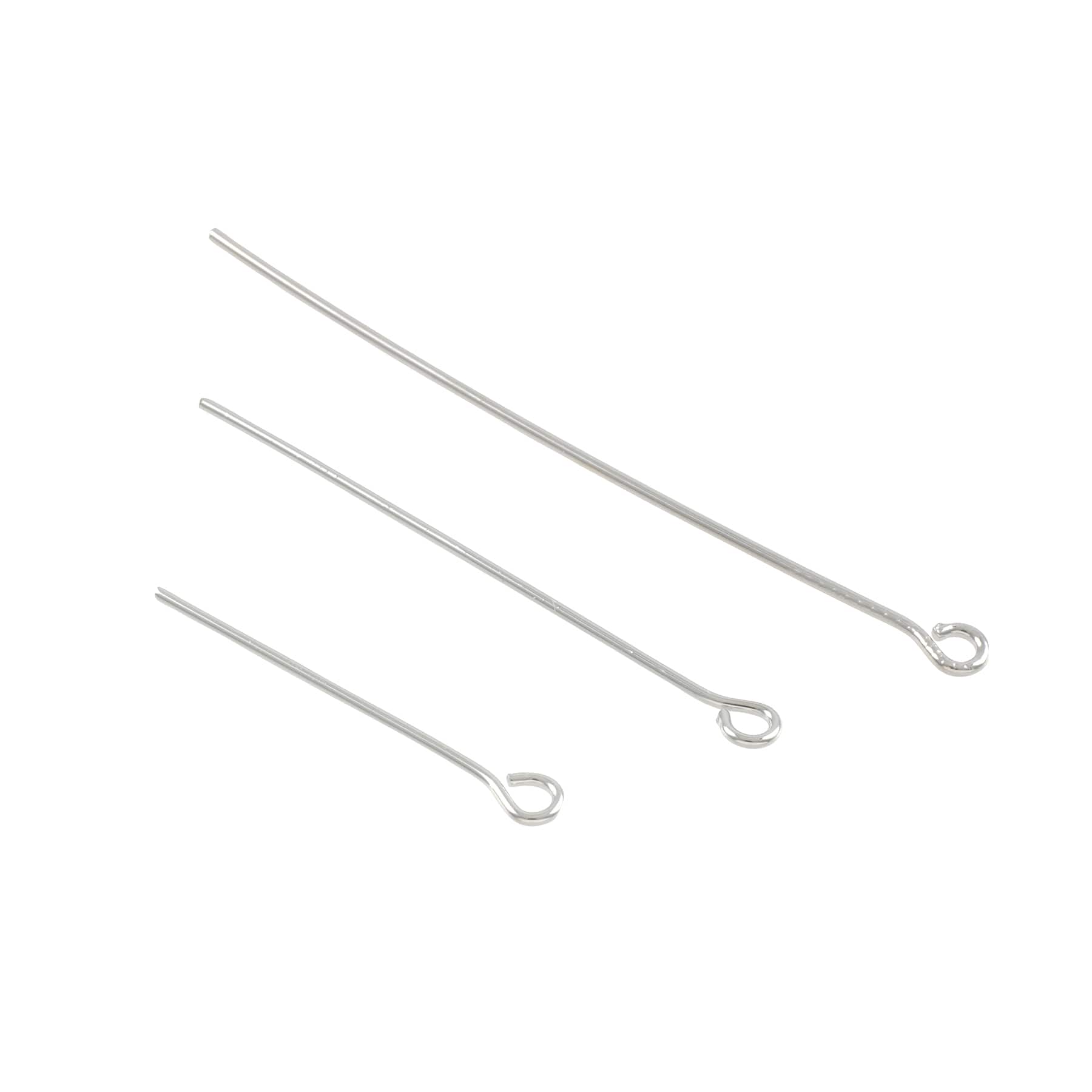 12 Packs: 120 ct. (1,440 total) Eye Pins Mix by Bead Landing™