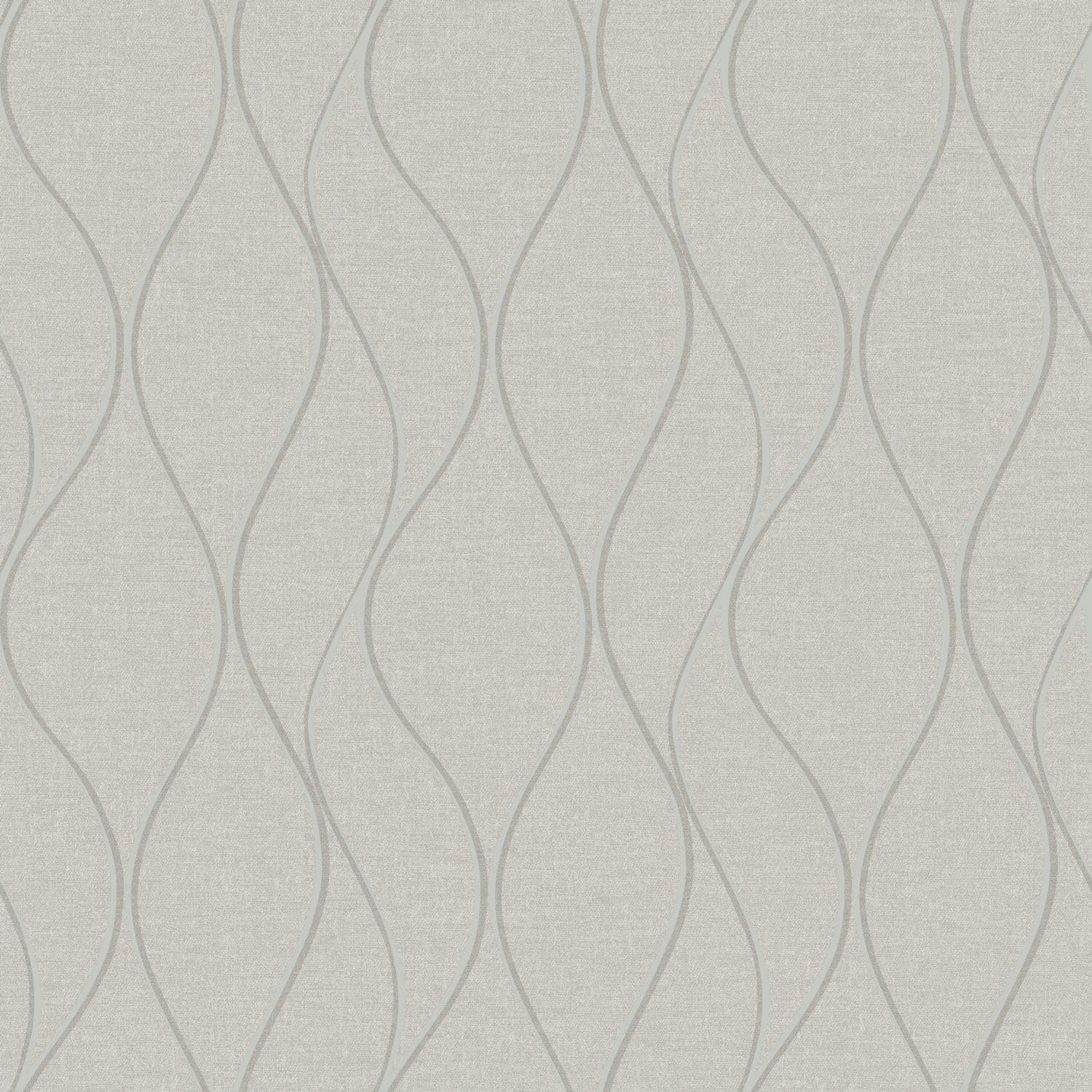 RoomMates Wave Ogee Peel &#x26; Stick Wallpaper