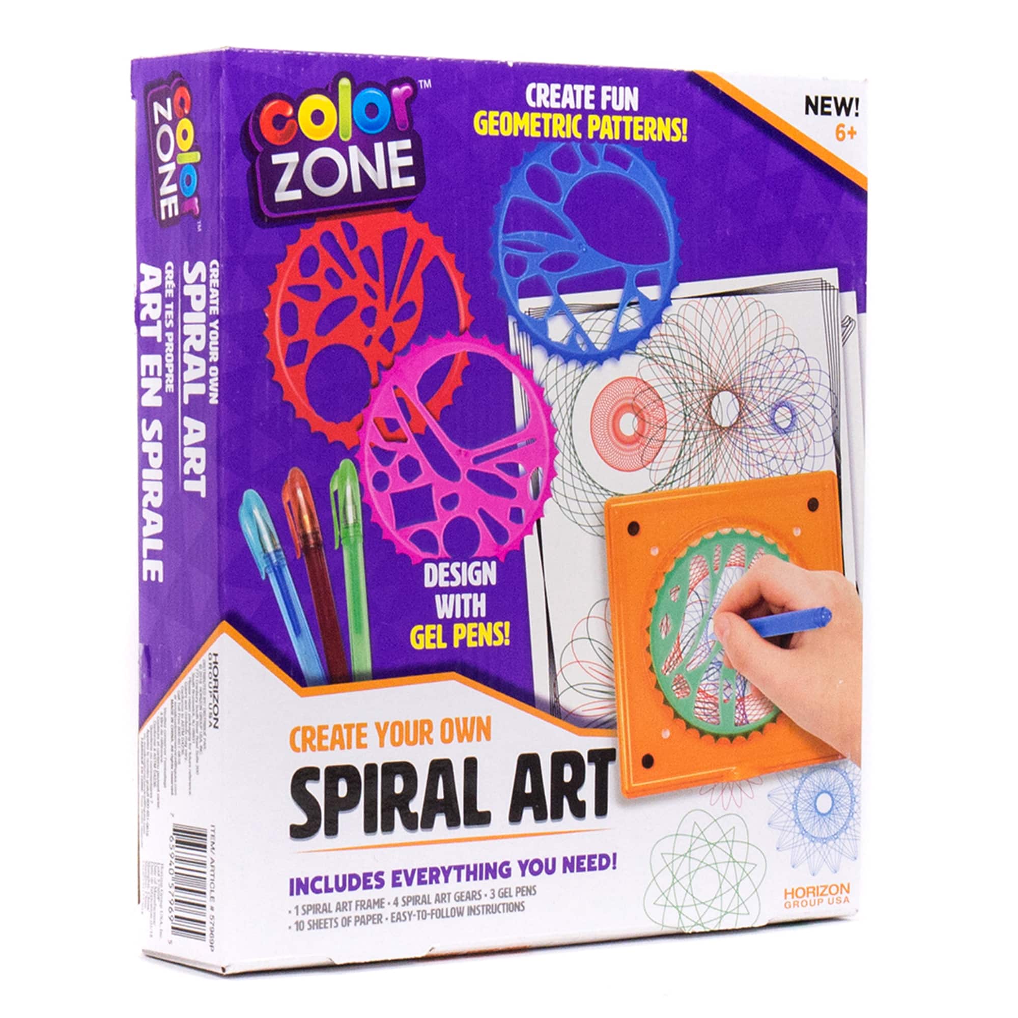 Color Zone™ Spiral Art Kit | Michaels
