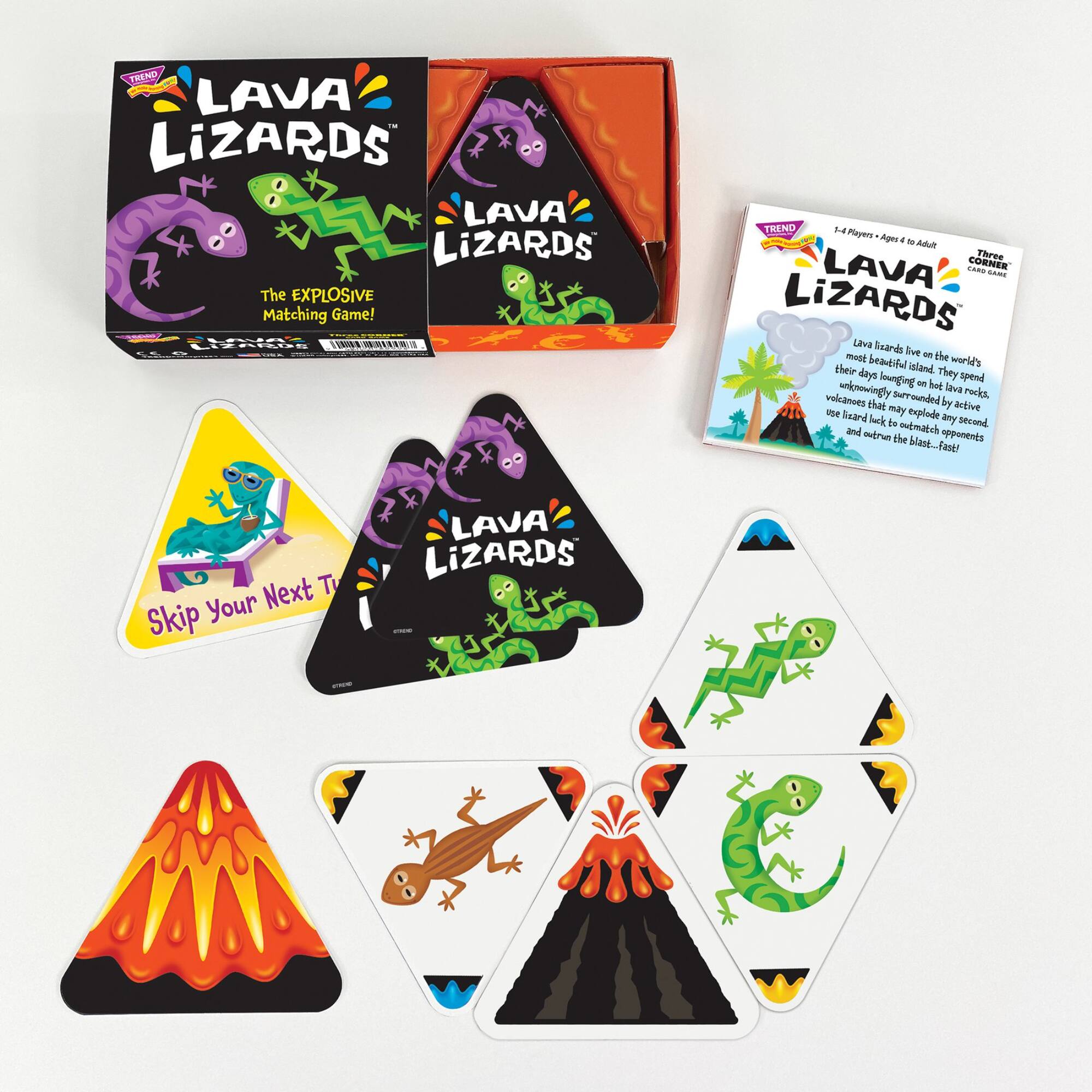 Trend Enterprises&#xAE; Lava Lizards The Explosive Matching Game