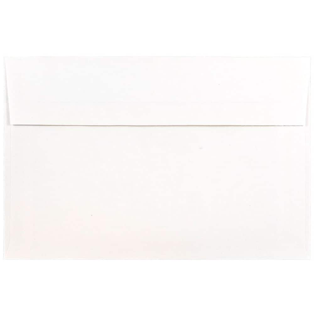 JAM Paper 6&#x22; x 9&#x22; Silver Foil Lined Invitation Envelopes