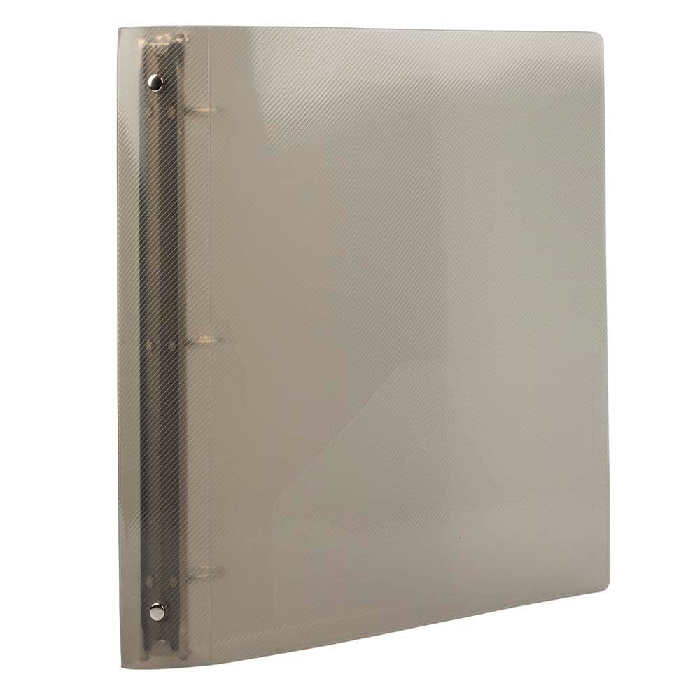 JAM Paper 1.5&#x22; Glass Twill Plastic 3-Ring Binder