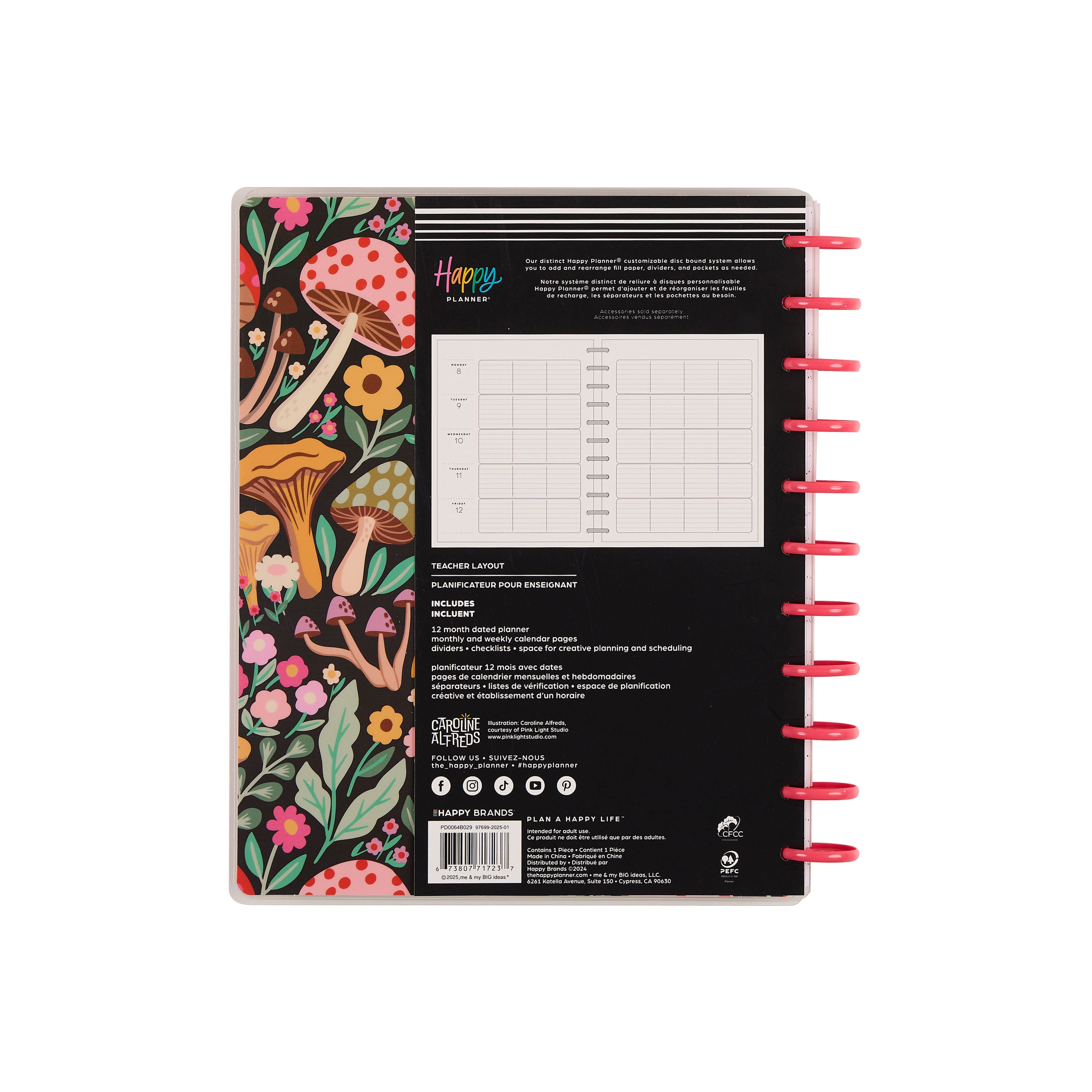 The Big Happy Planner&#xAE; Teaching Seasons 12-Month Dated Planner