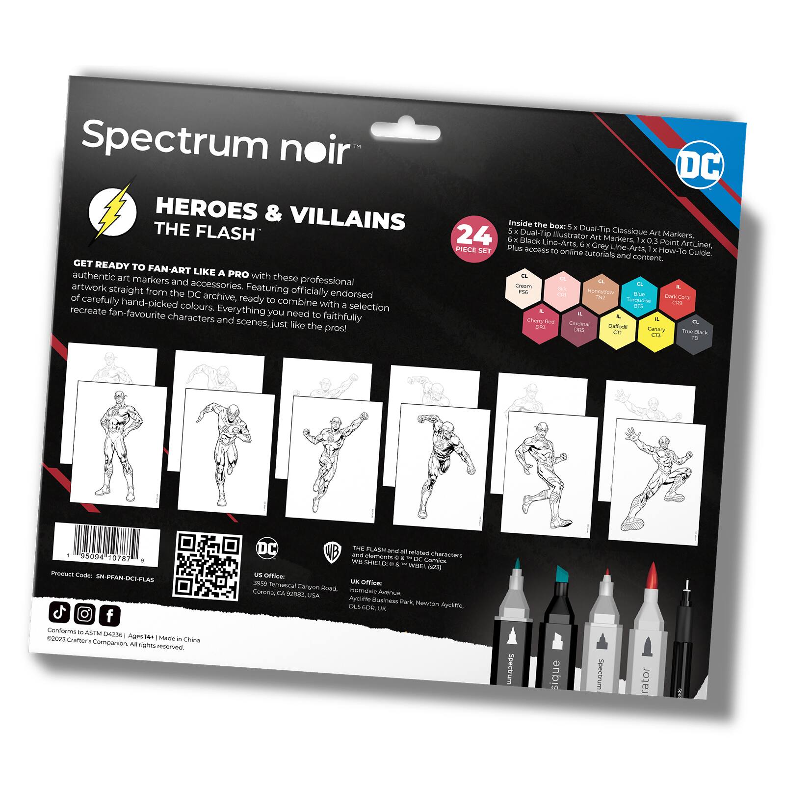 Spectrum Noir™ Pro Fan-Art Flash Kit