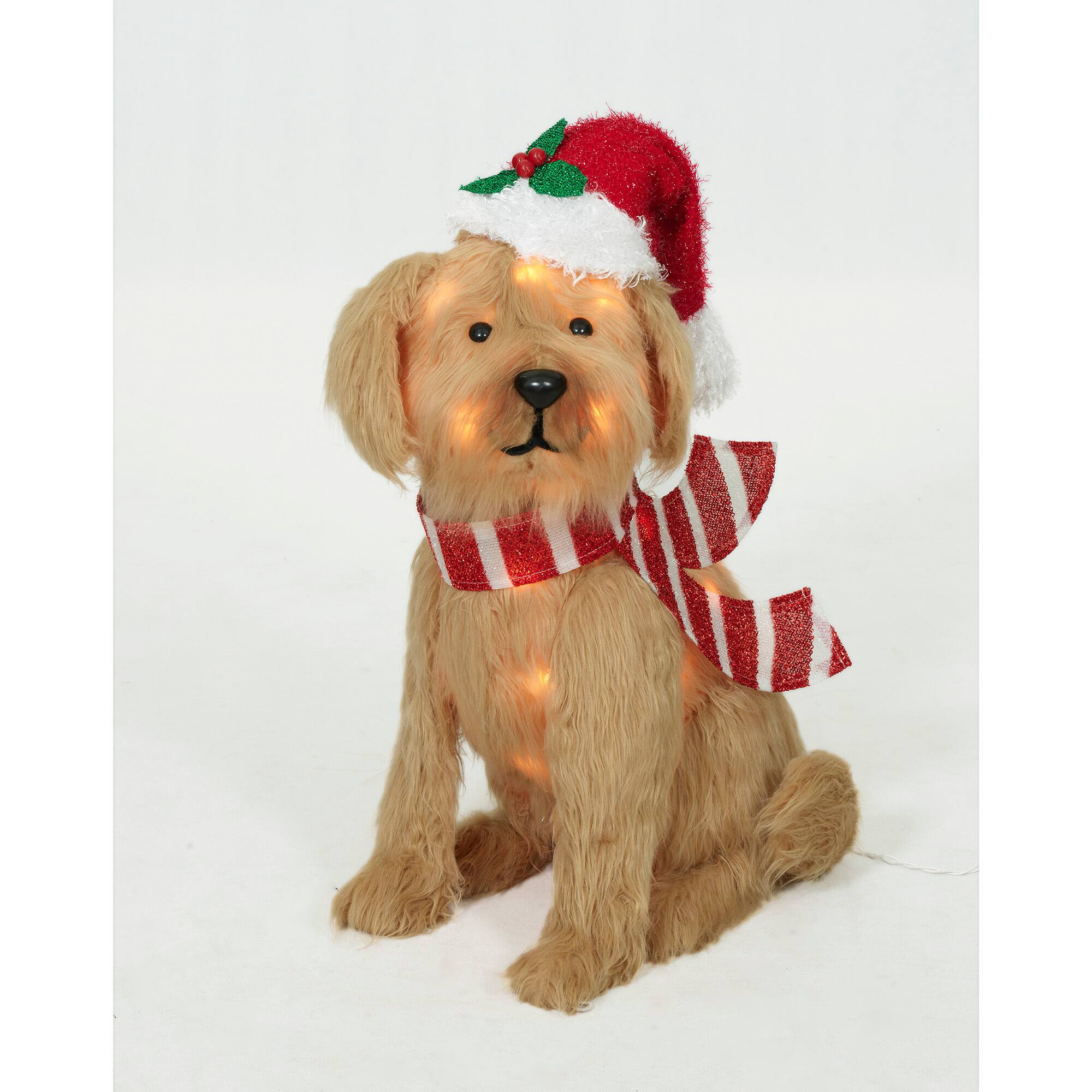 2ft. Plush Golden Poodle Sculpture
