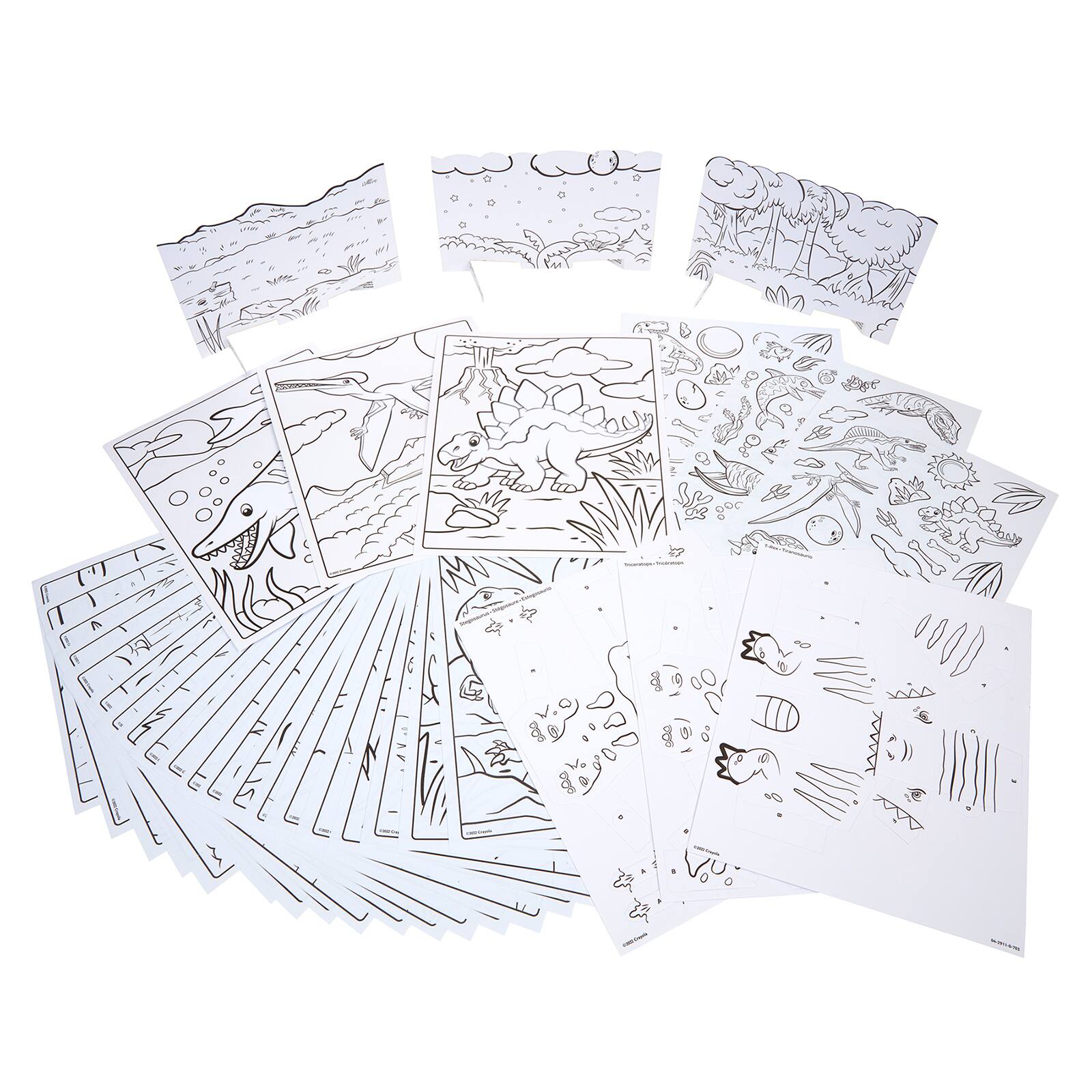 Crayola&#xAE; Dinosaur 5-in-1 Creativity Kit