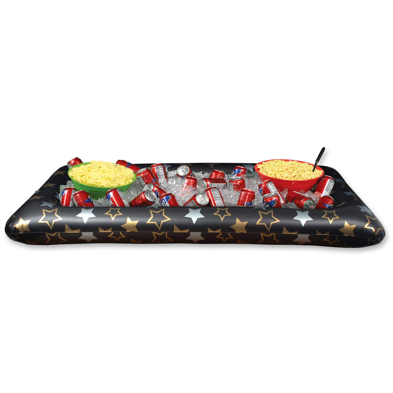 Beistle 4.5ft. Black Inflatable Awards Night Buffet Cooler
