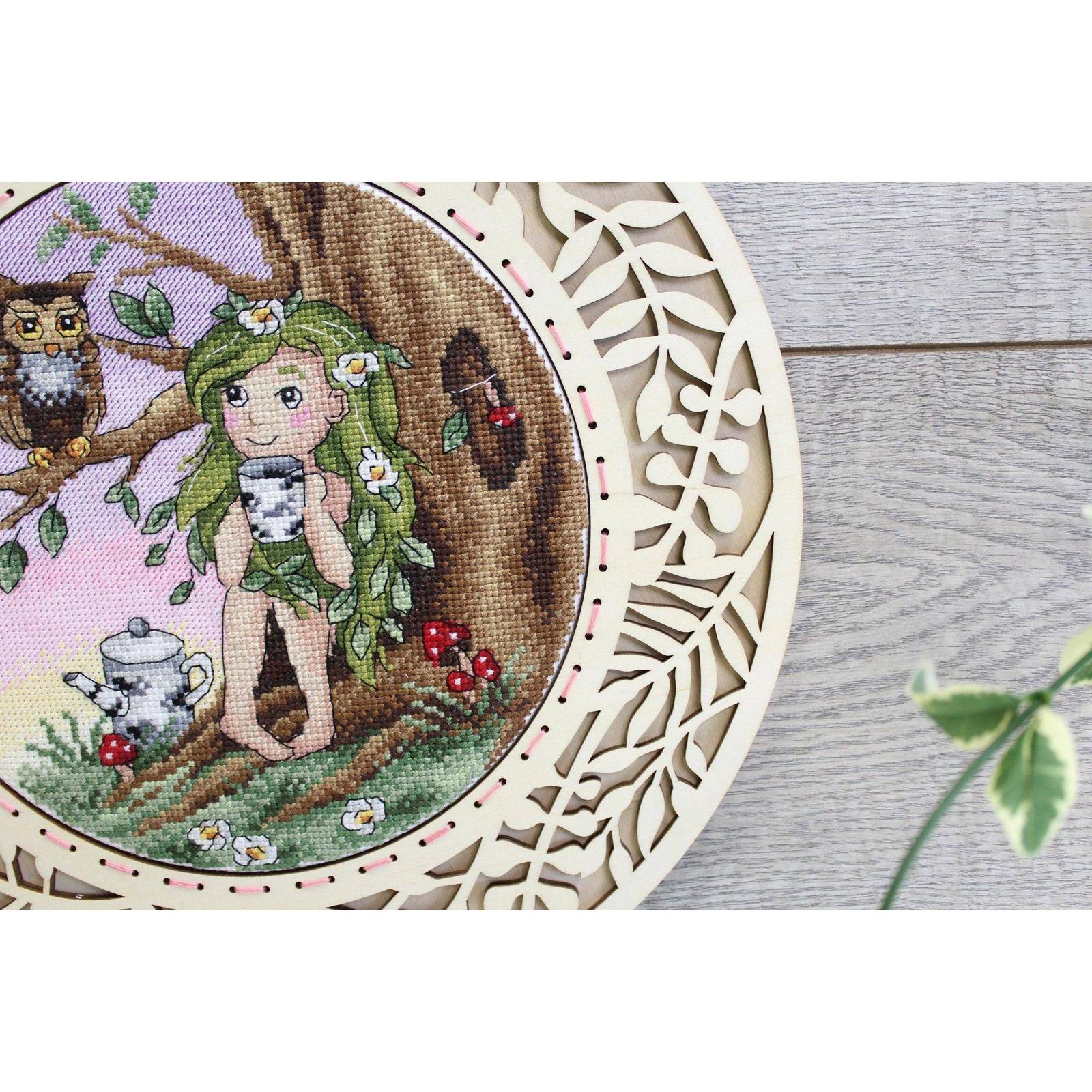 MP Studia Evening Forest Meeting Cross Stitch Kit