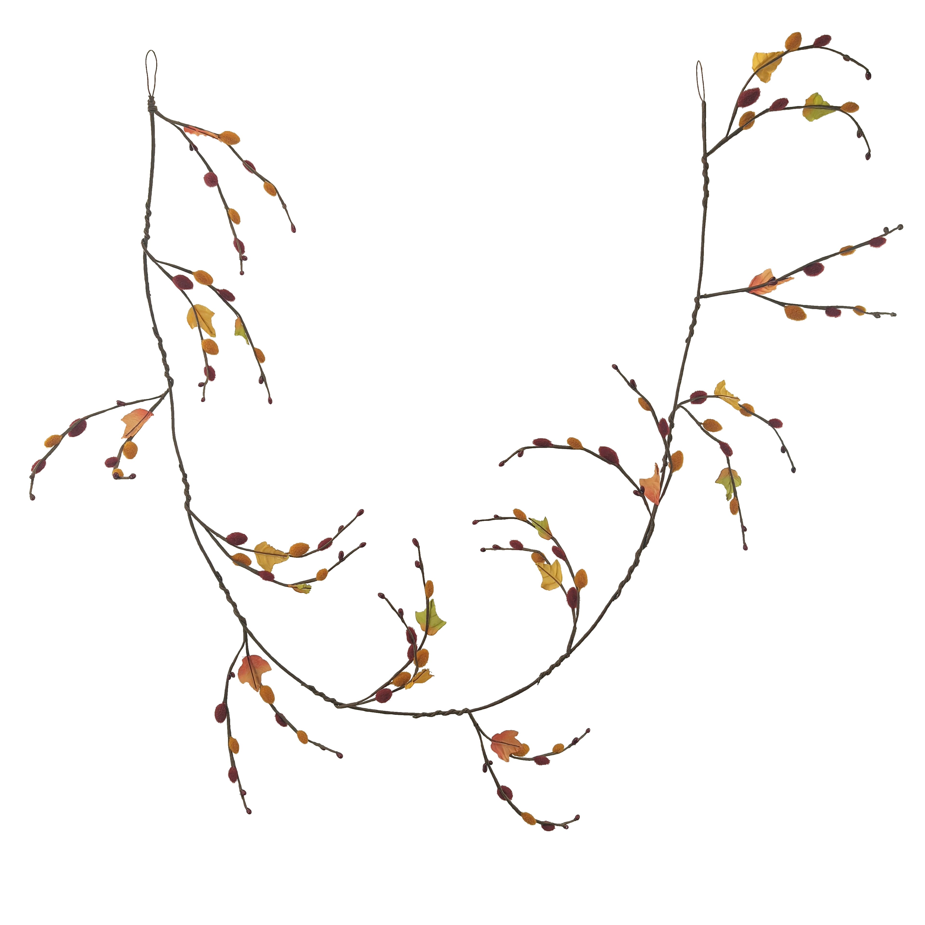 5ft. Berry & Leaves Coiled Garland by Ashland®
