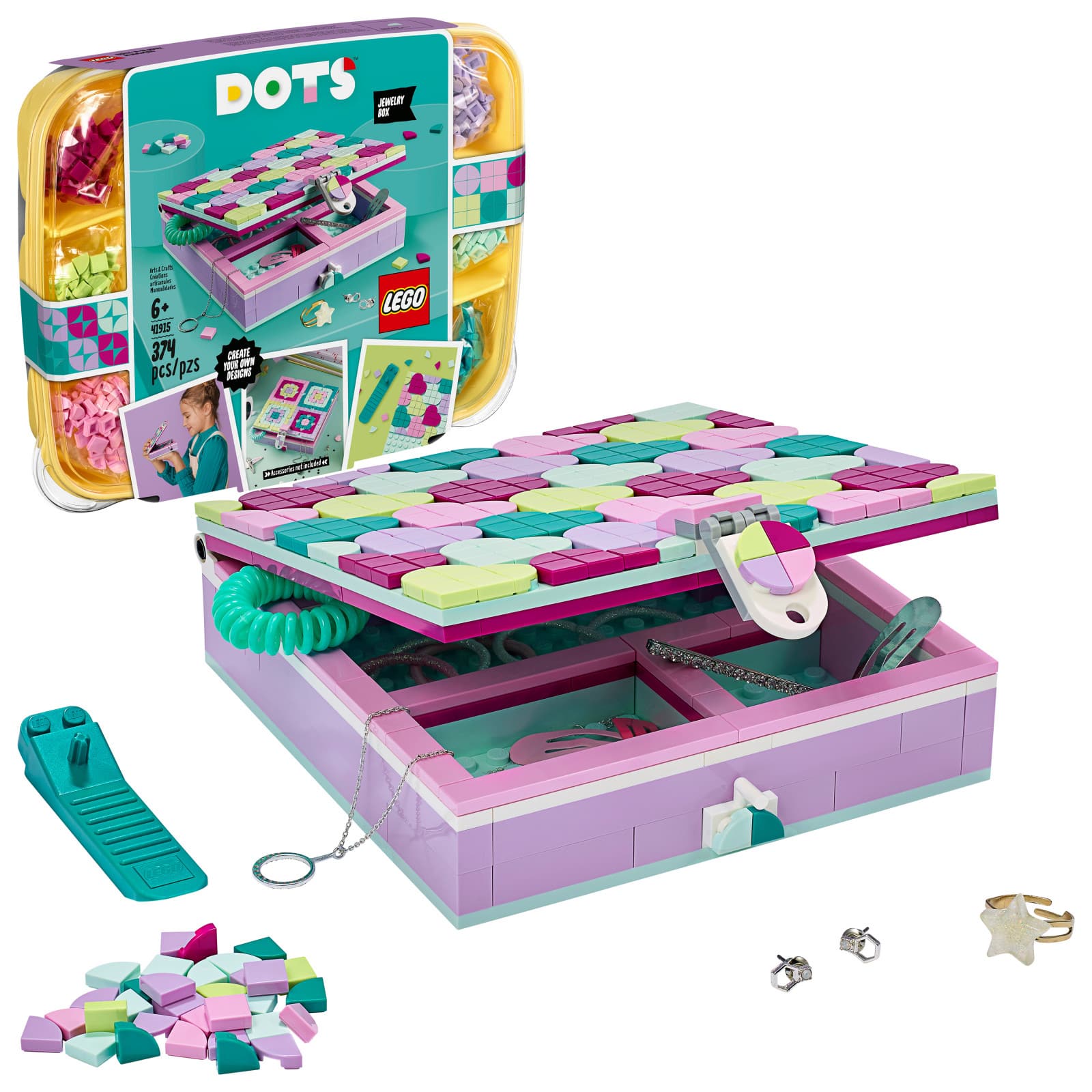 lego dots jewelry box smyths