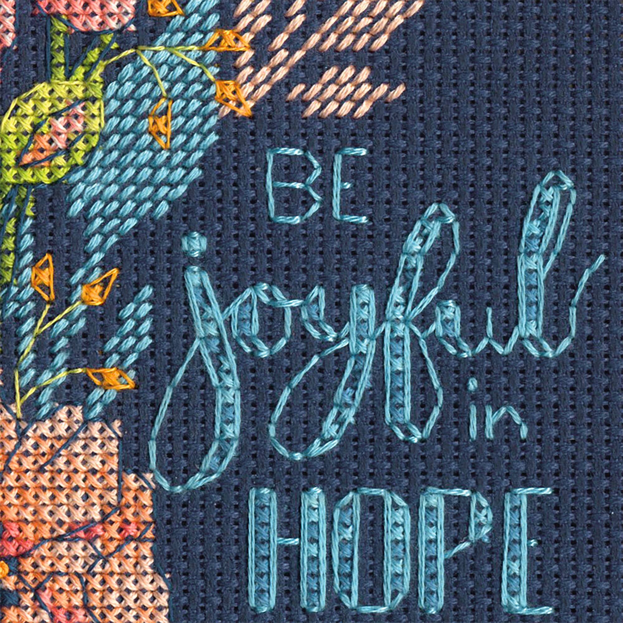 Dimensions® Joyful Floral Counted Cross Stitch Kit