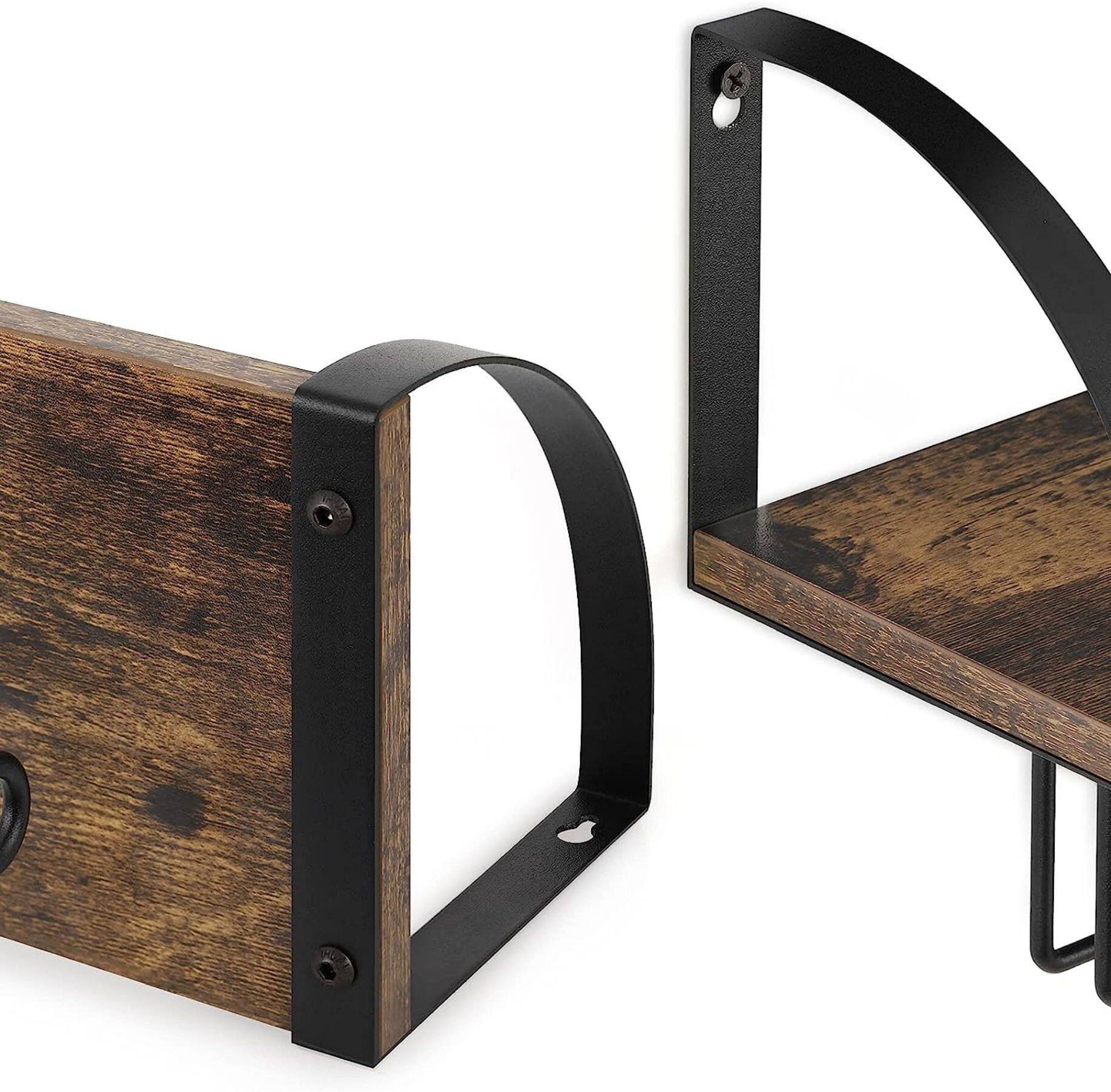 NEX™ 15" Wall-Mounted Paper Towel Holder with Shelf