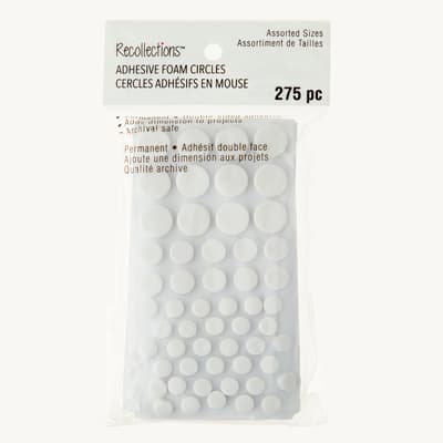 Recollections™ Foam Adhesive Circles, Assorted