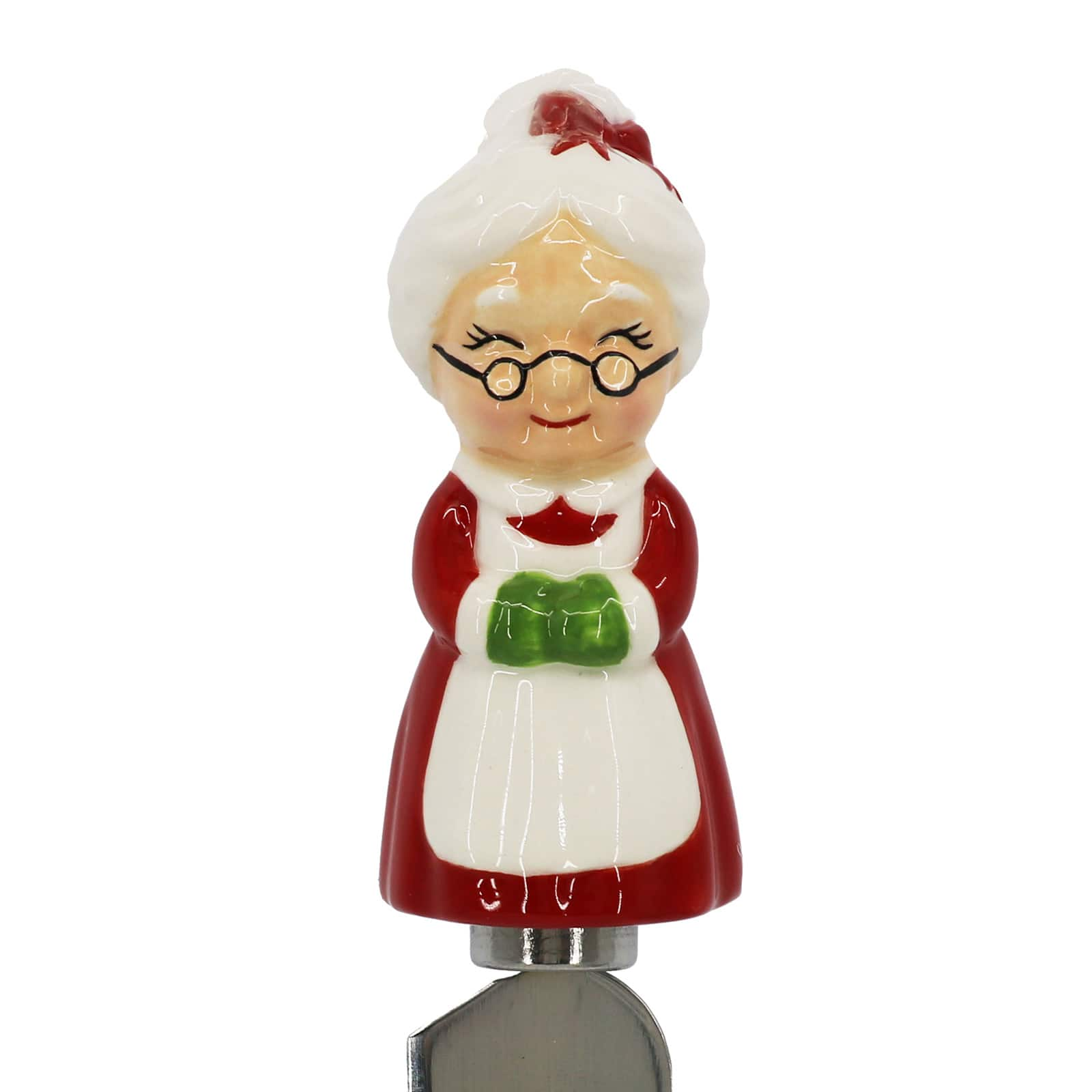 5.5&#x22; Mr. &#x26; Mrs Claus Spreader Set by Celebrate It&#xAE;