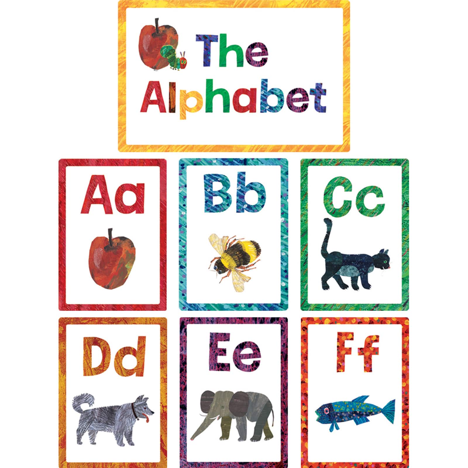 Carson Dellosa Education® World of Eric Carle™ Alphabet Bulletin Board Set