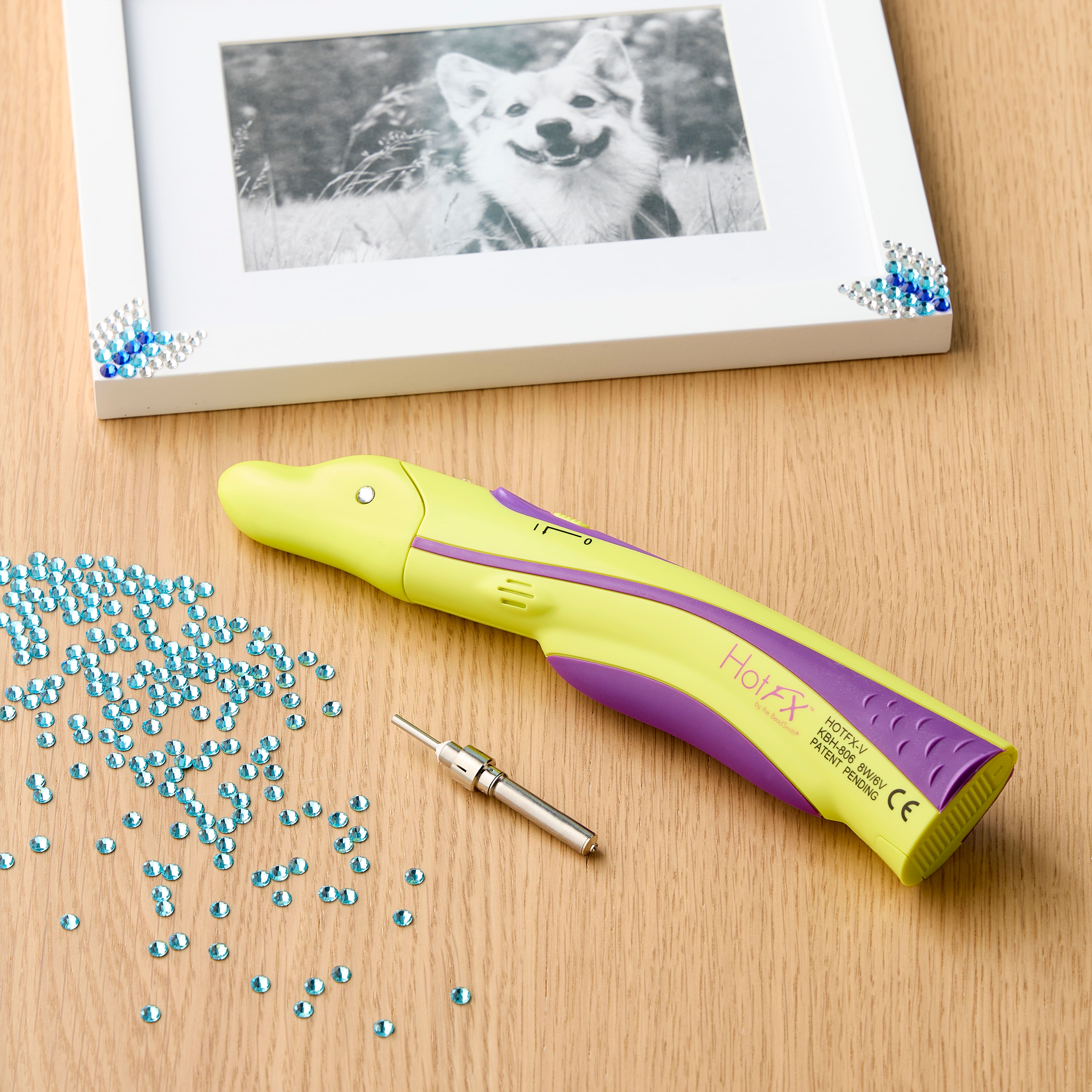 The Beadsmith® Hot FX™ Cordless Vacuum Hotfix Applicator