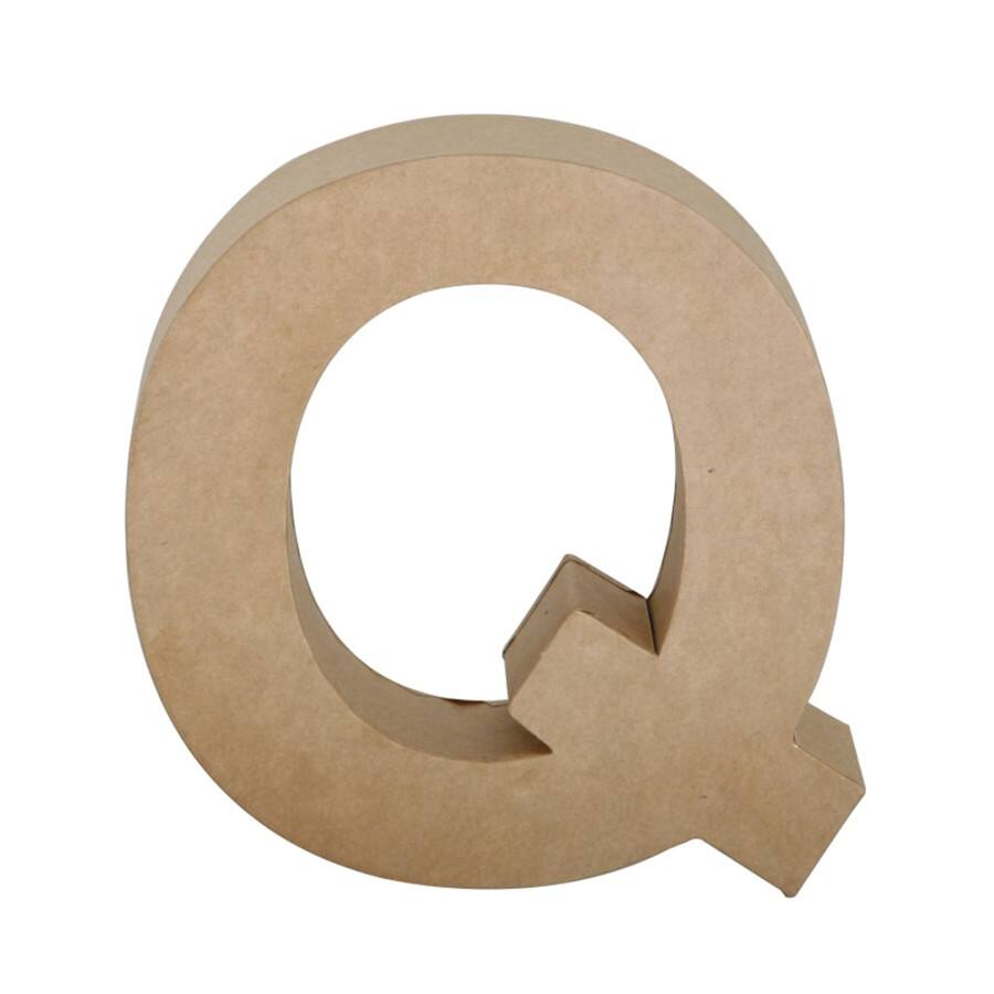 4&#x22; Papier Mache Letter