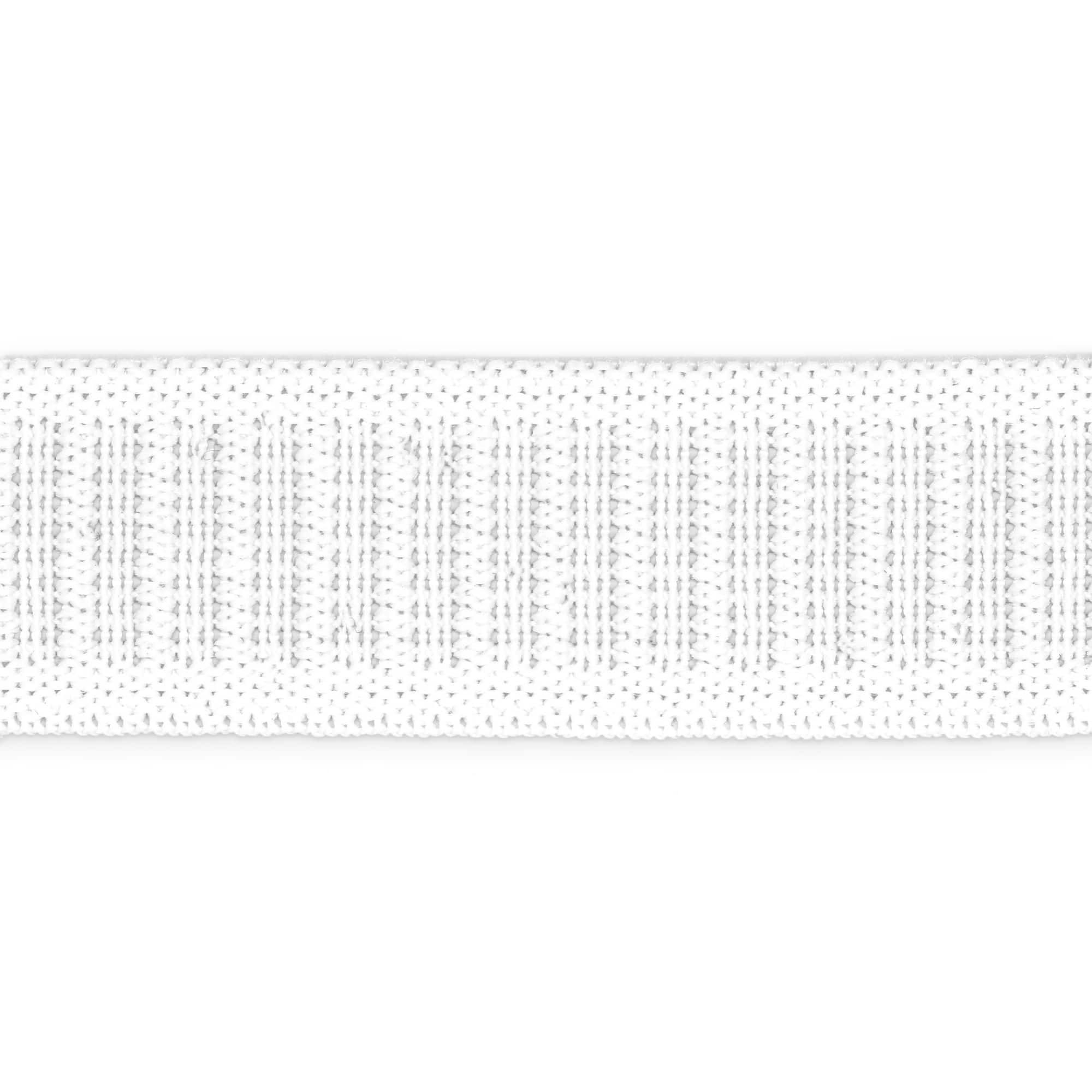 REDUCED ! Dritz 9301-W Non-Roll Ribbed Elastic 3/4"X 1yd (.91