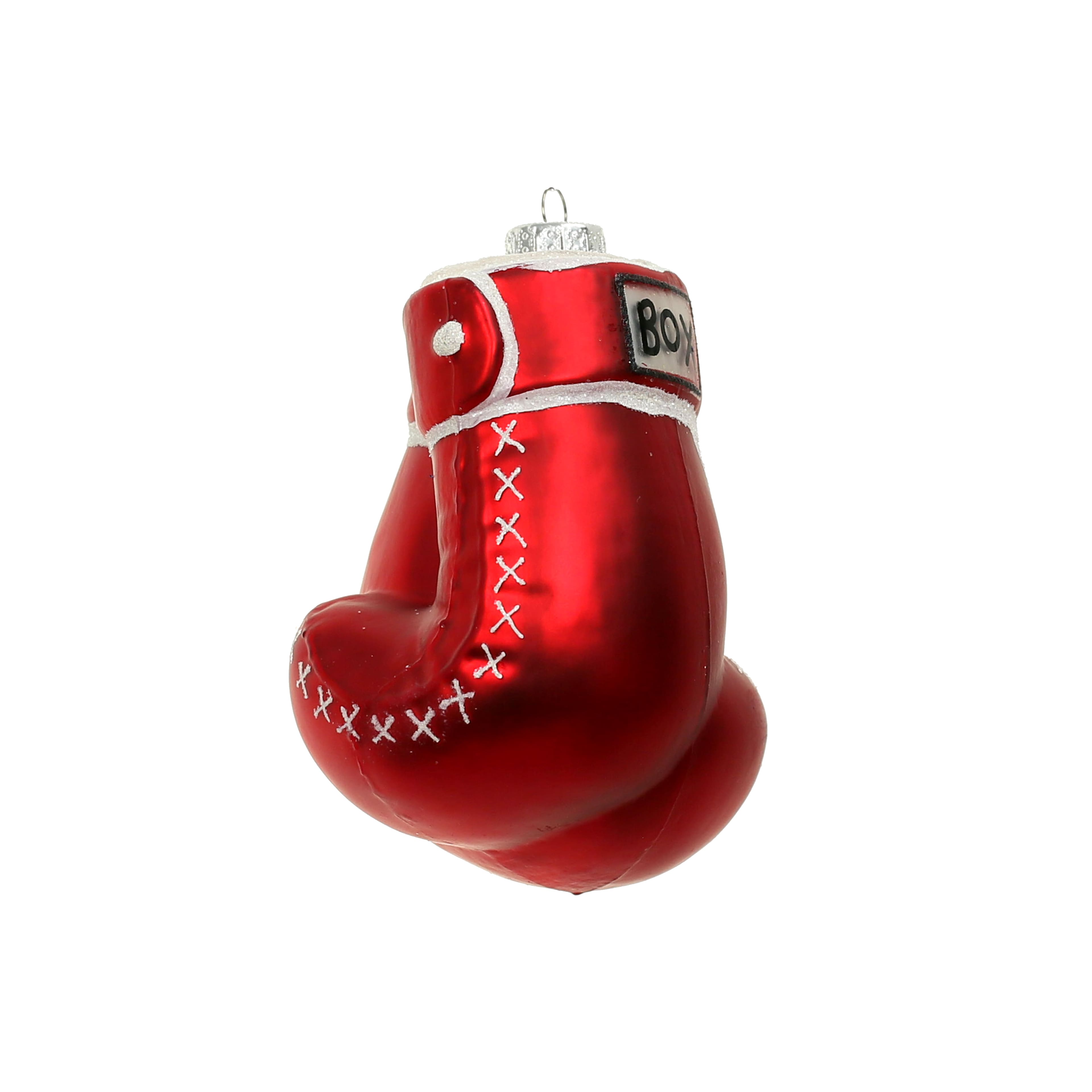 3.5&#x22; Red Glass Boxing Gloves Ornament by Ashland&#xAE;