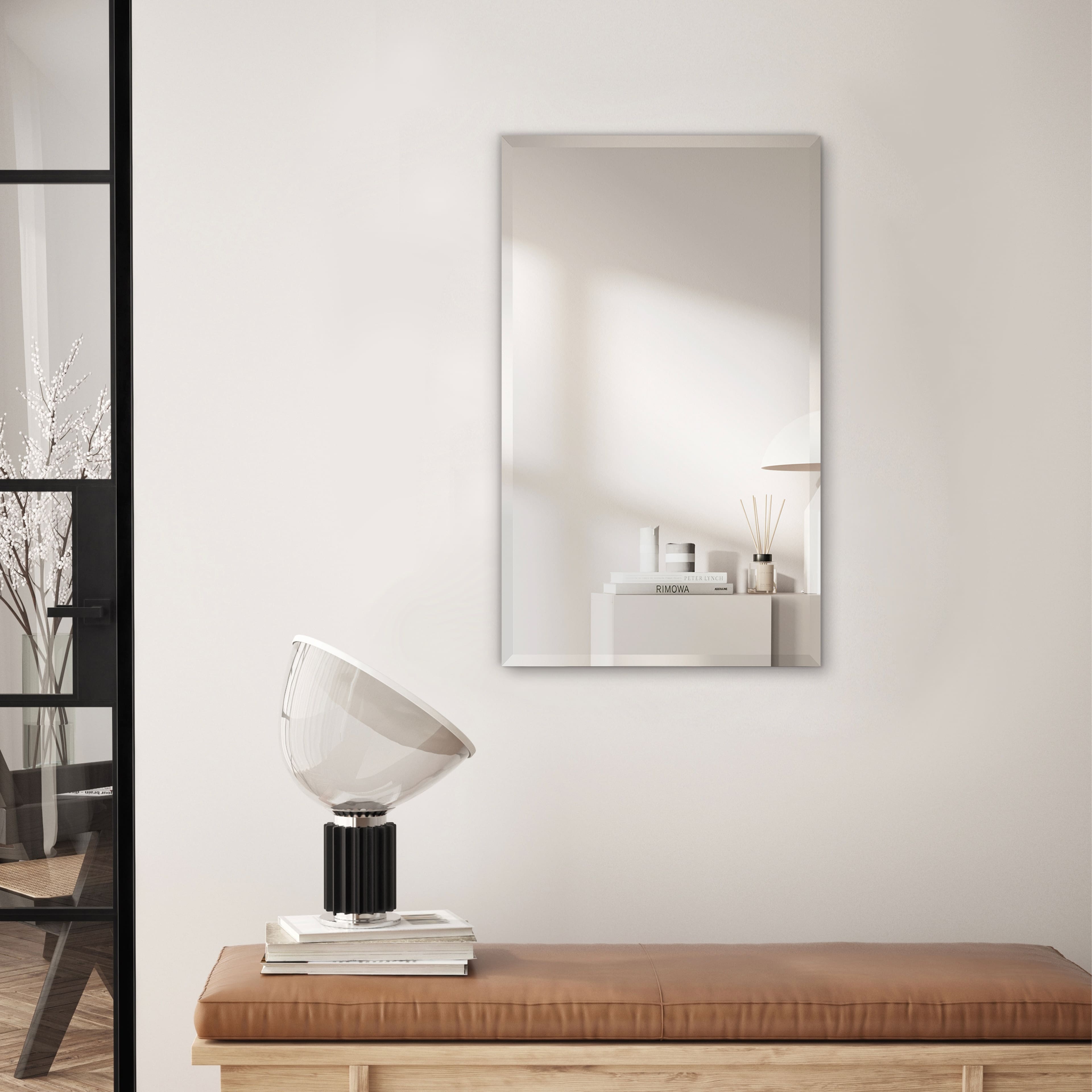 20" x 12" Beveled Rectangle Mirror by Make Market®