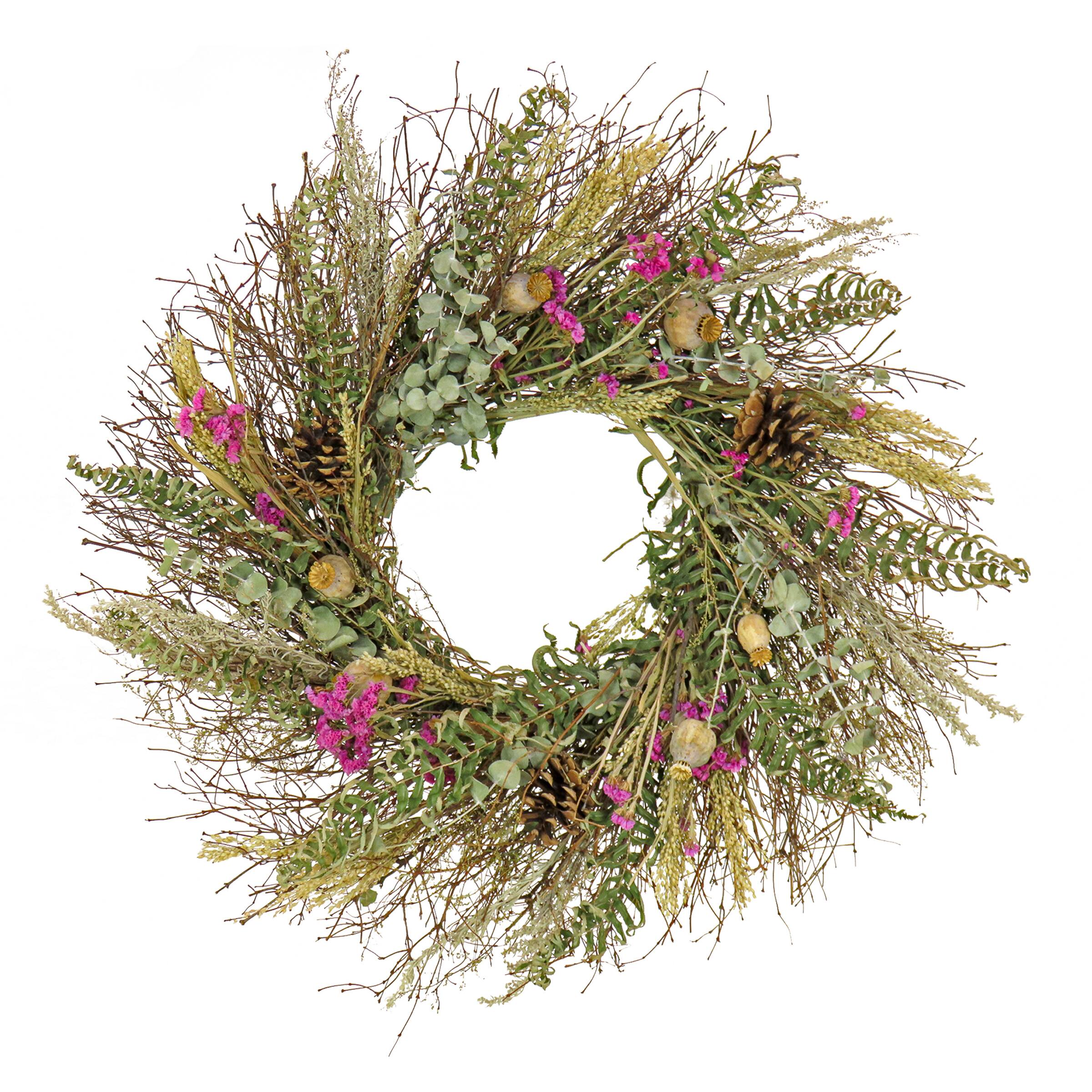 22'' Fern Garden Spring Wreath