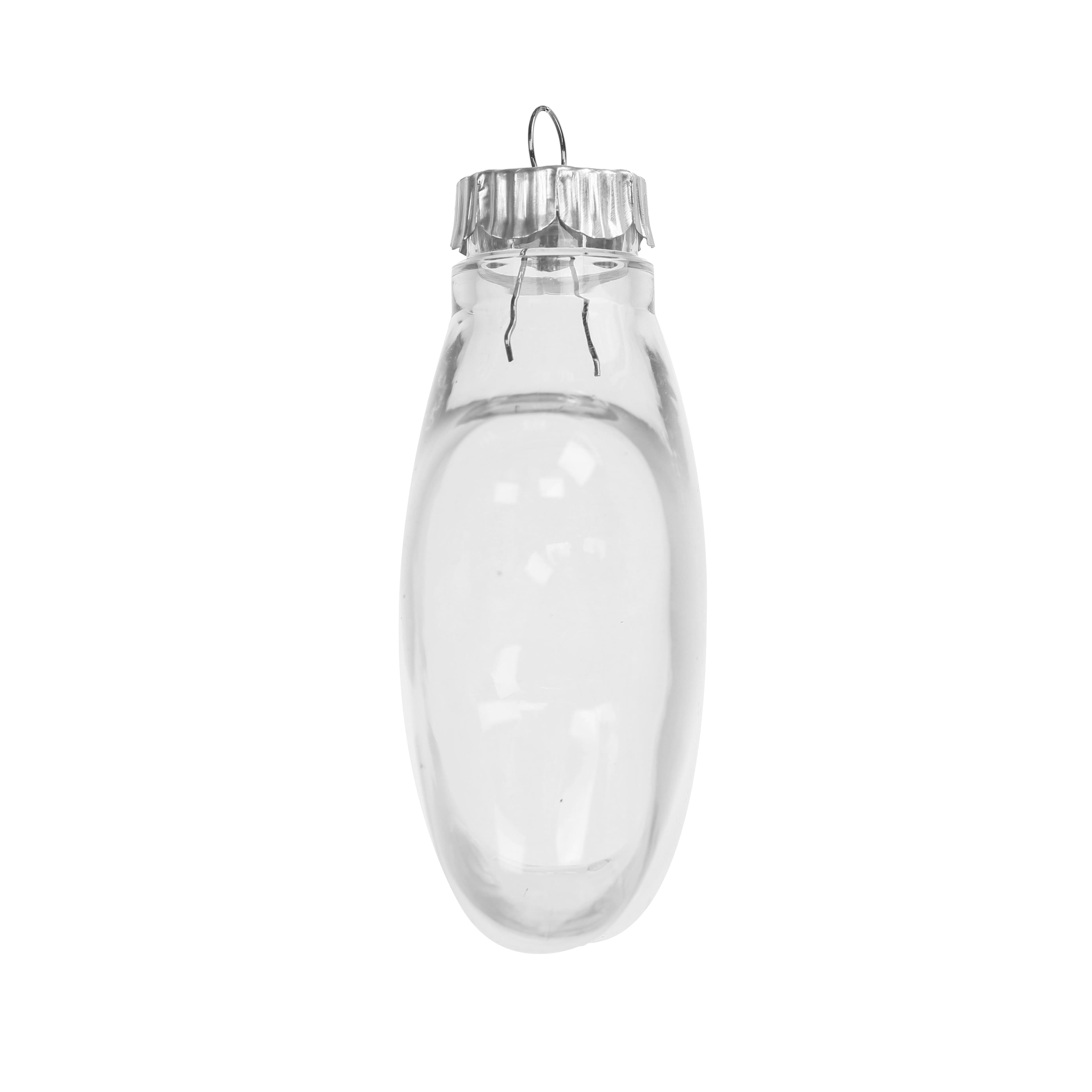 4 Pack 4&#x22; Clear DIY Plastic Star Ornaments by Make Market&#xAE;