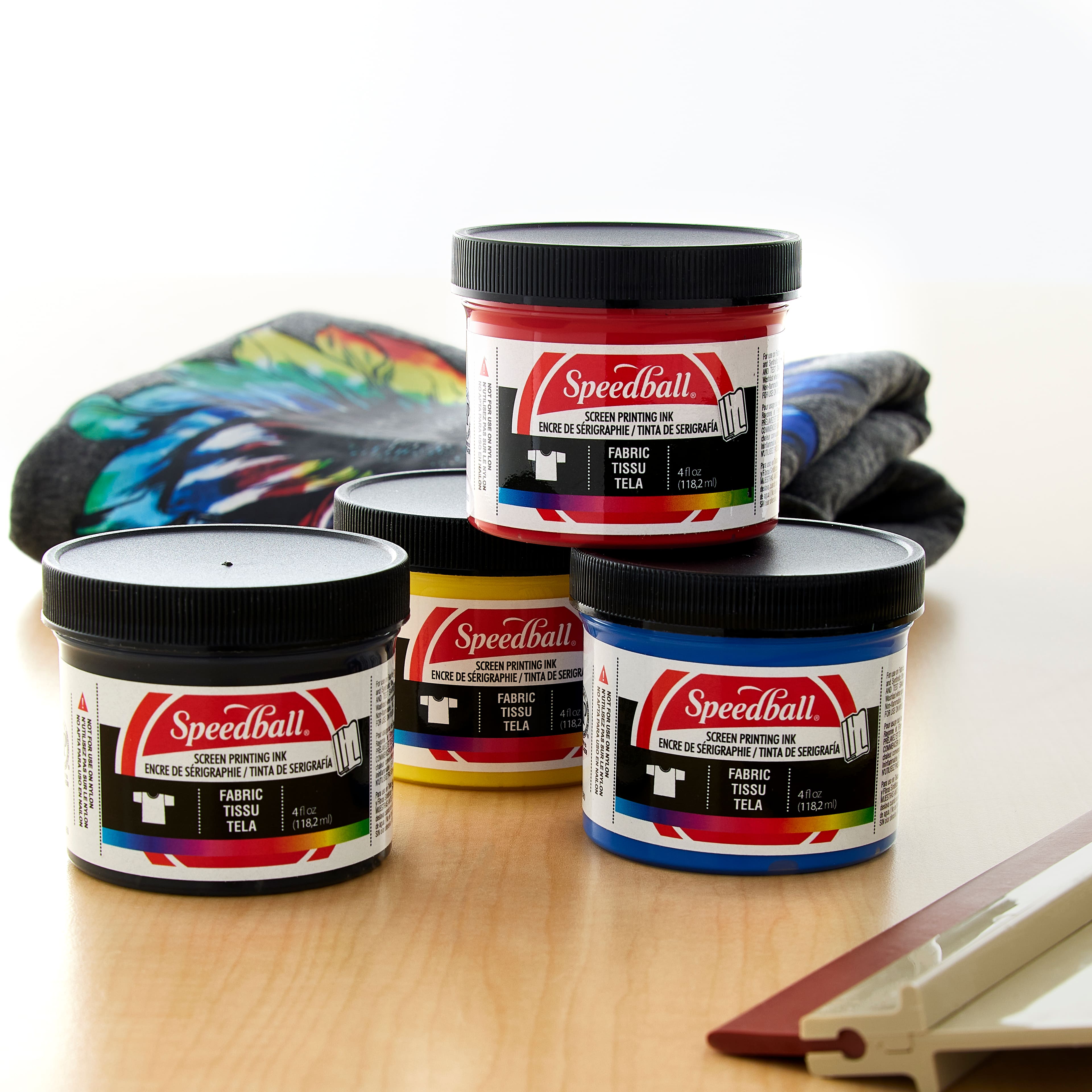 12 Pack: Speedball&#xAE; Fabric Screen Printing Starter Set