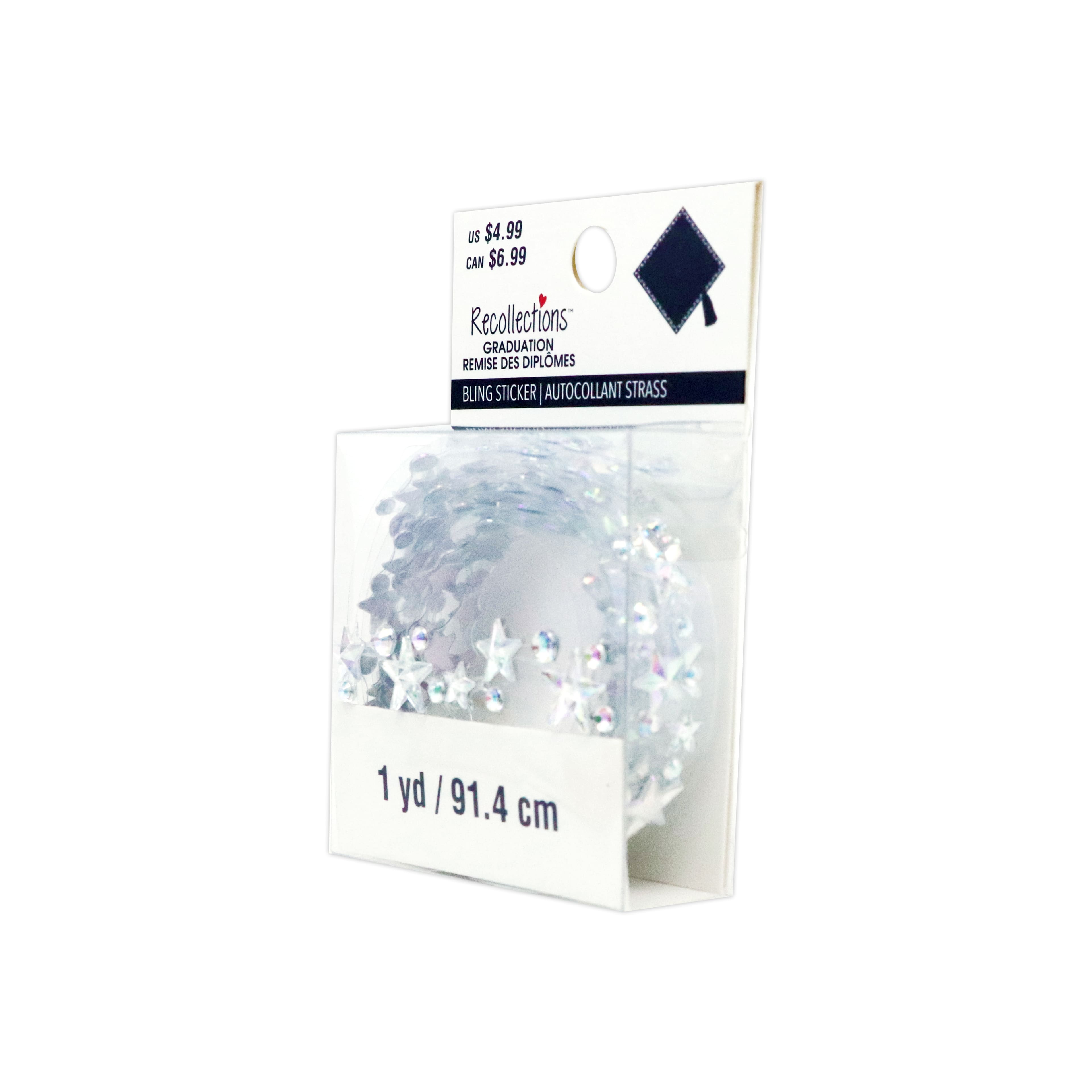 Iridescent Stars Graduation Bling Sticker Roll by Recollections™