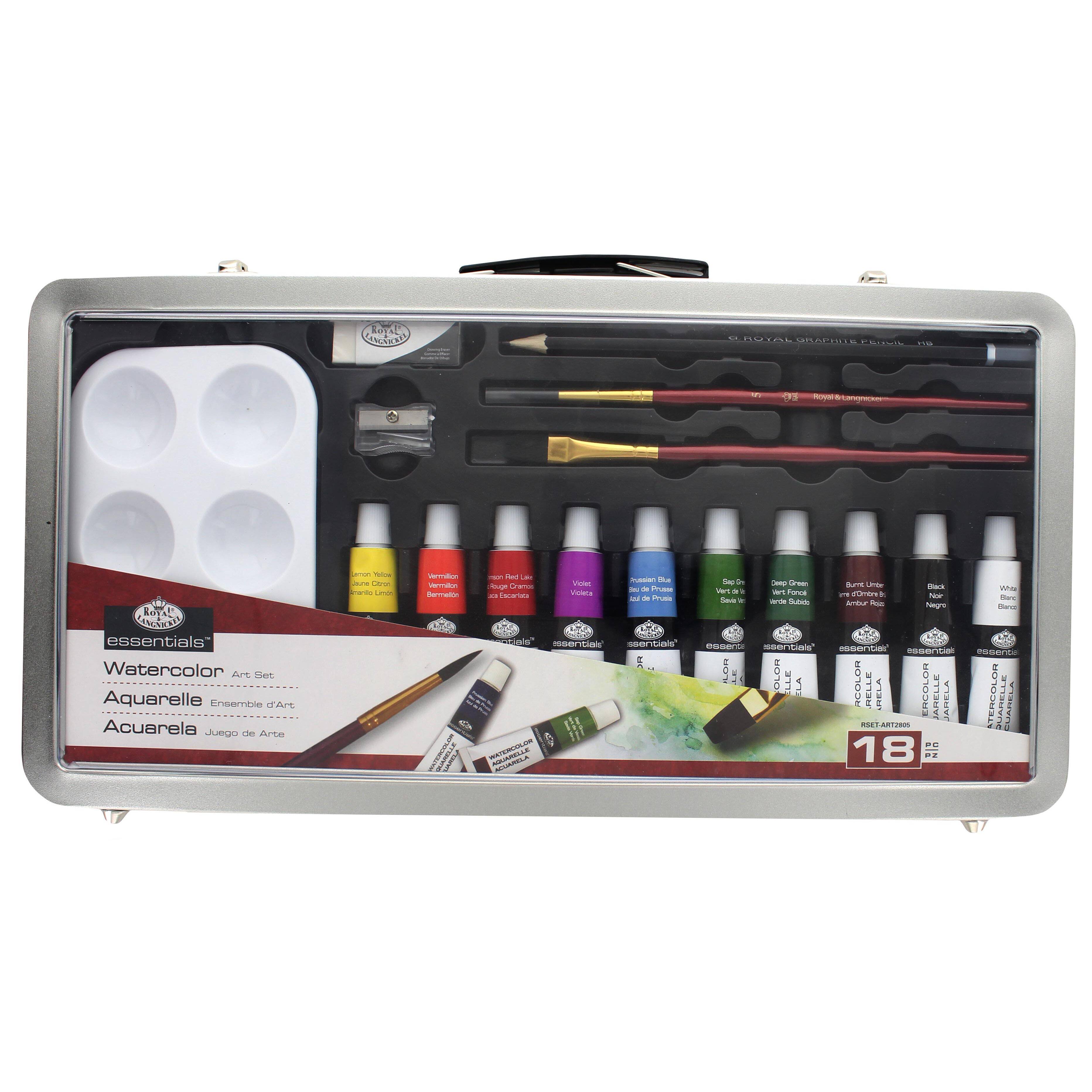 Royal & Langnickel® Essentials™ 18Piece Watercolor Paint Set Michaels