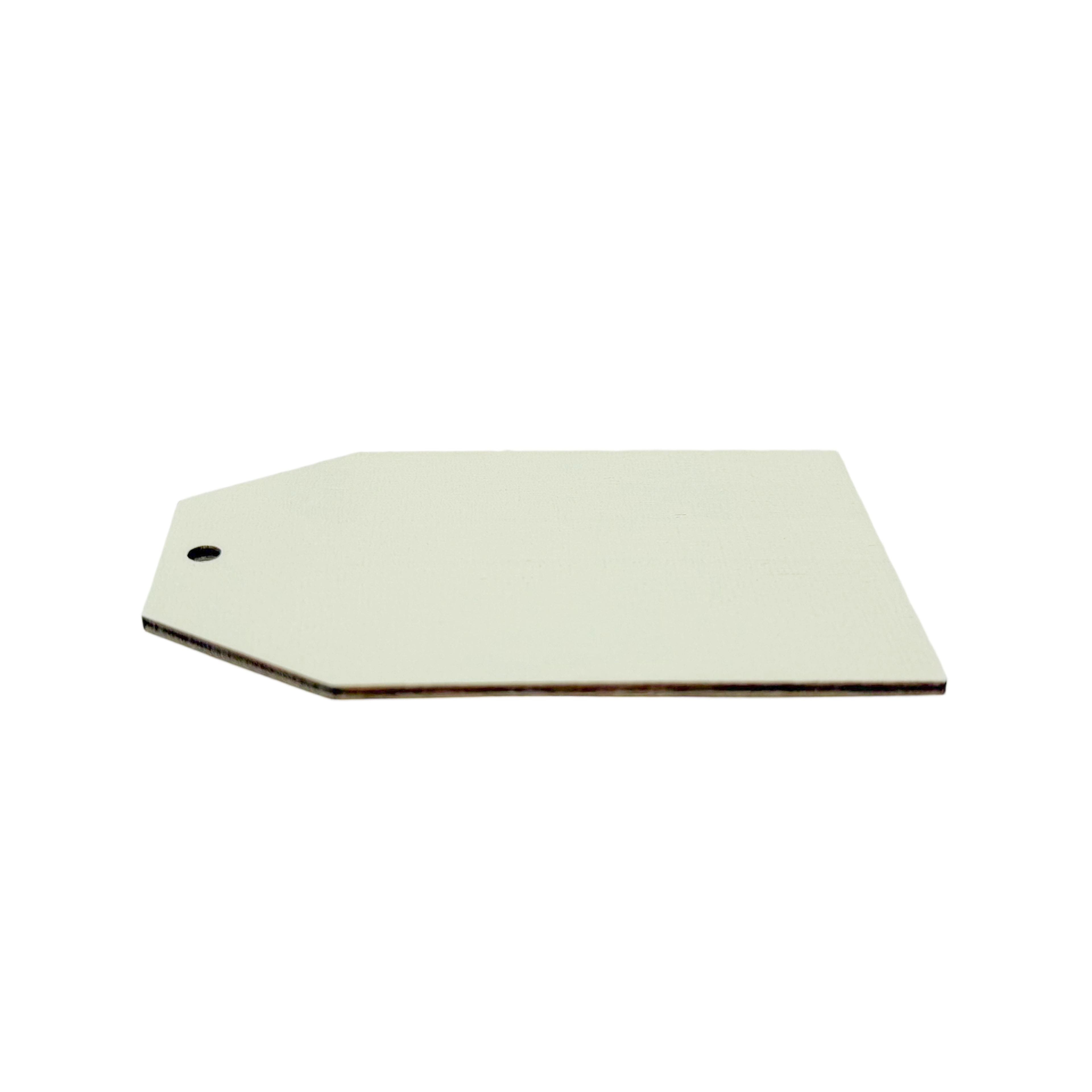 3.25&#x22; DIY Plywood Tag Ornaments, 50ct. by Make Market&#xAE;