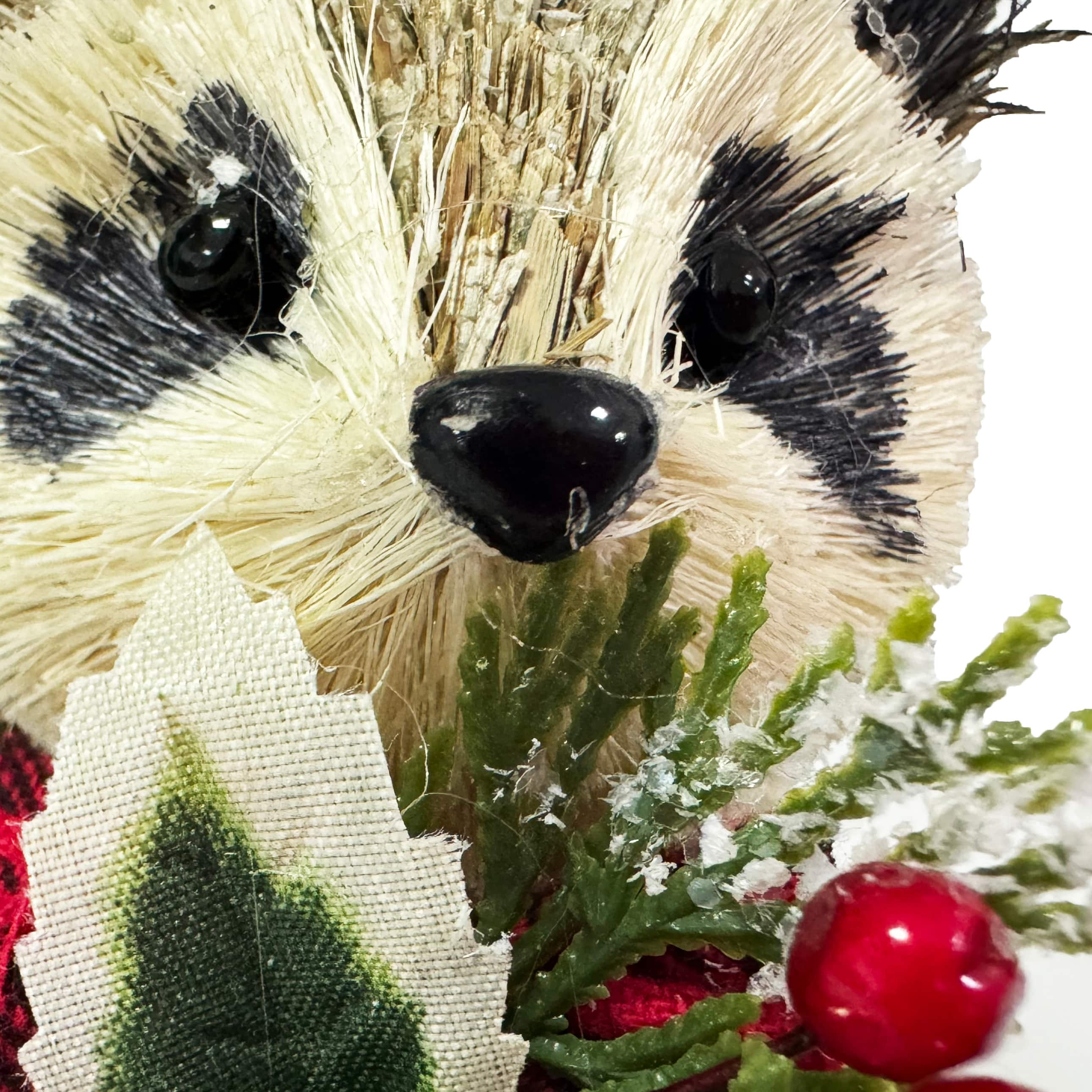 4&#x22; Sisal Racoon Natural Decorative Ornament by Ashland&#xAE;