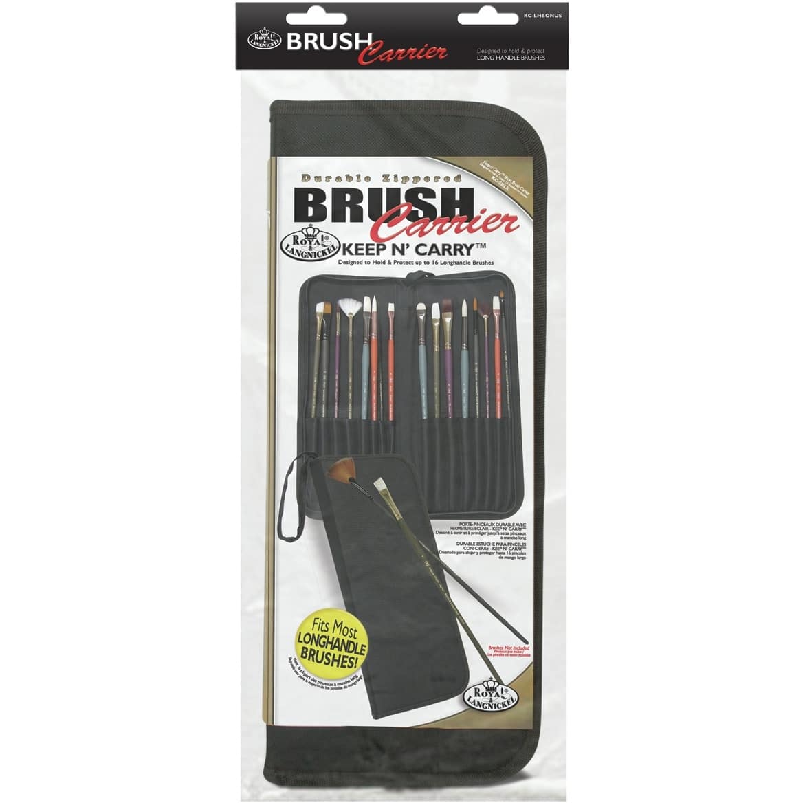 Royal & Langnickel® Keep N' Carry Long Handle Brush Carrier