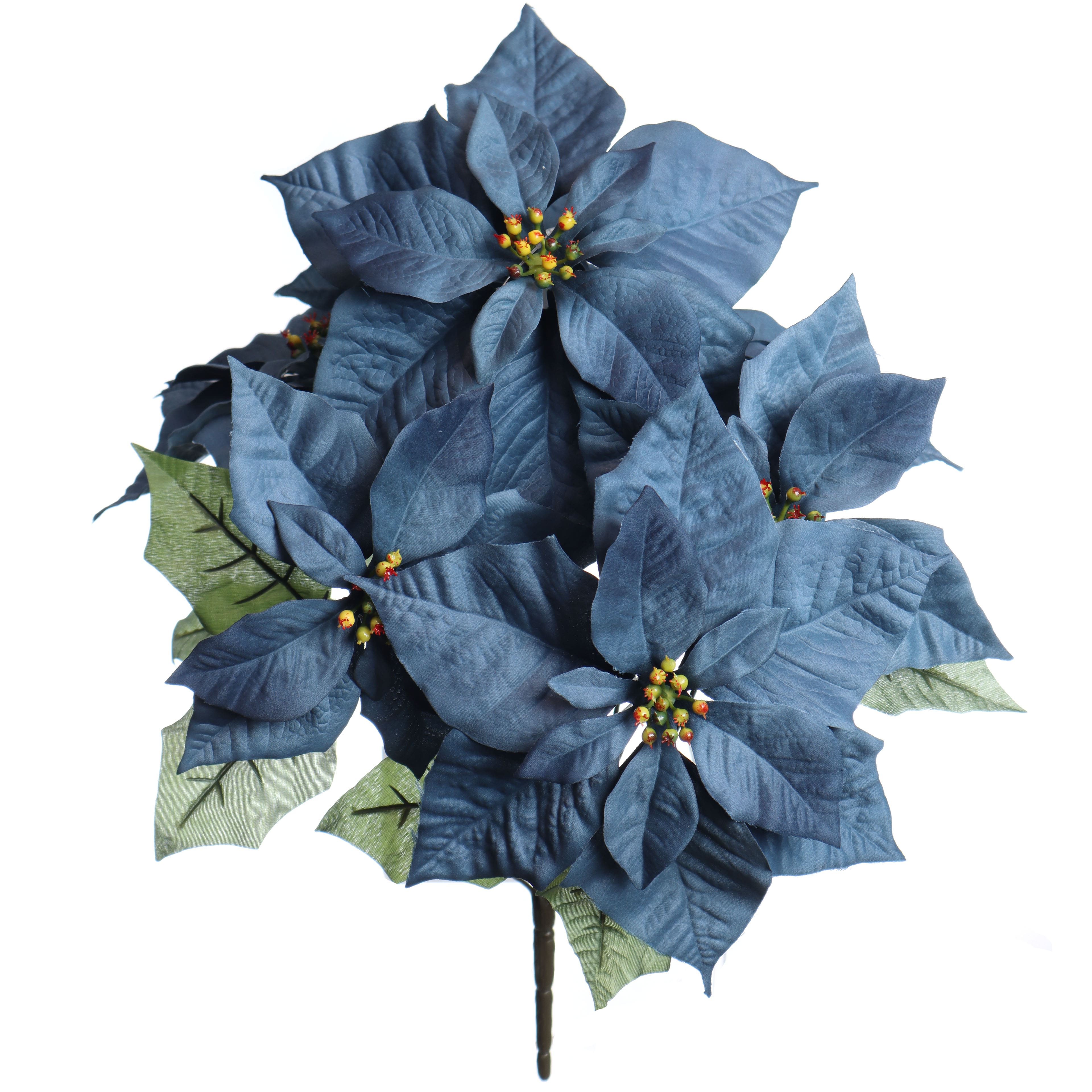 18.5&#x22; Water Resistant Poinsettia Bush by Ashland&#xAE;
