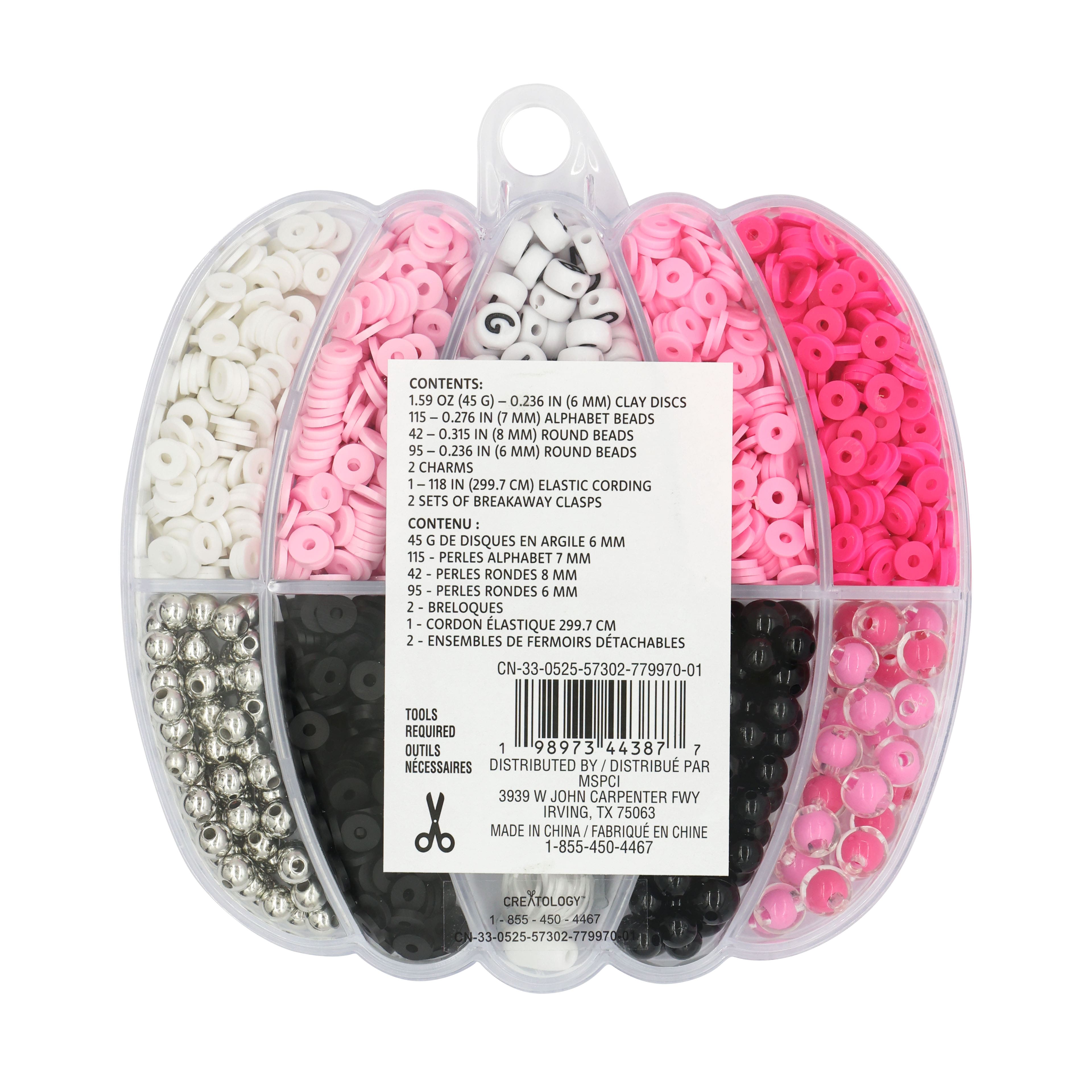 Pink Pumpkin Bead Kit by Creatology&#x2122;