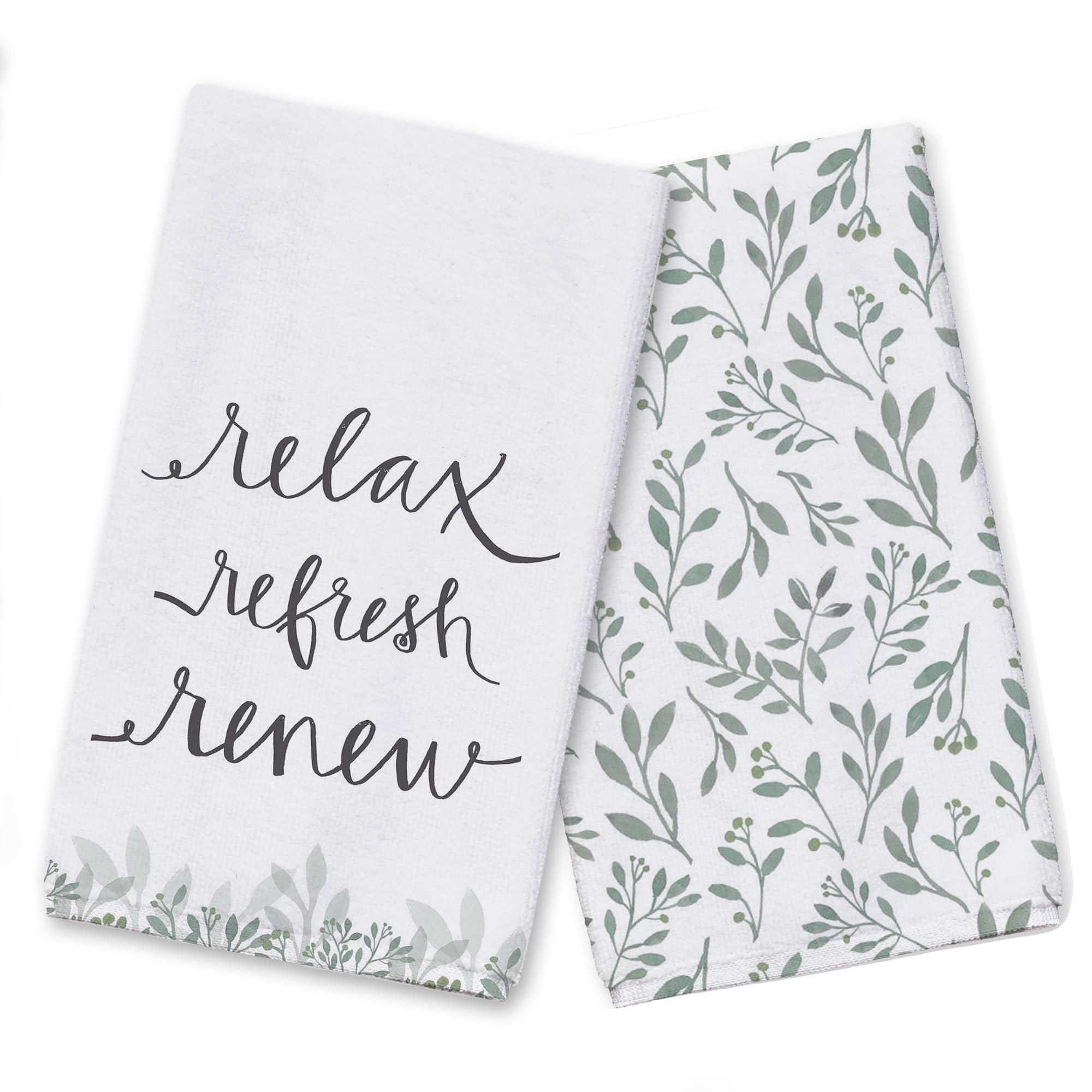 Relax Refresh Renew Tea Towel Set