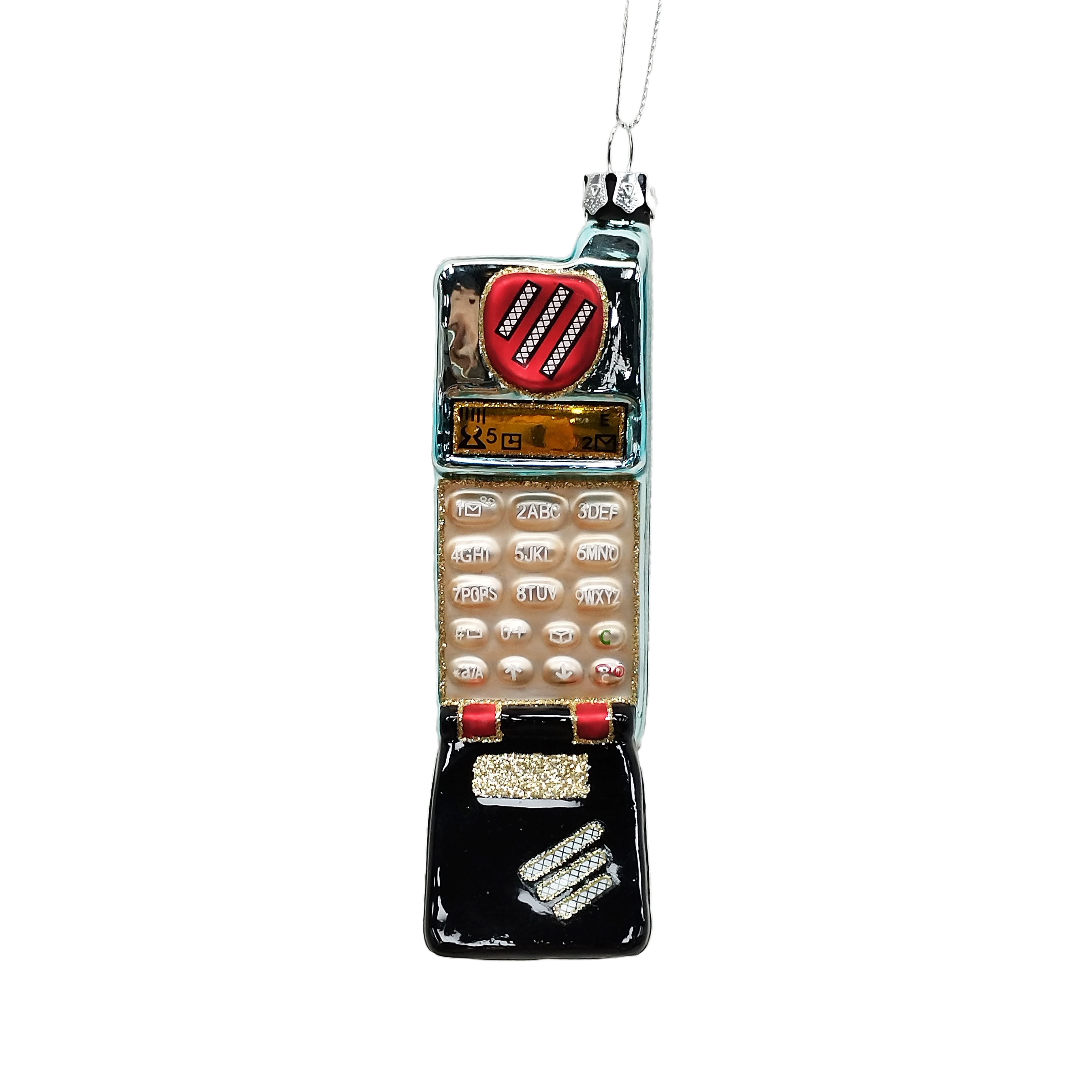 6&#x22; Cell Phone Glass Ornament by Ashland&#xAE;