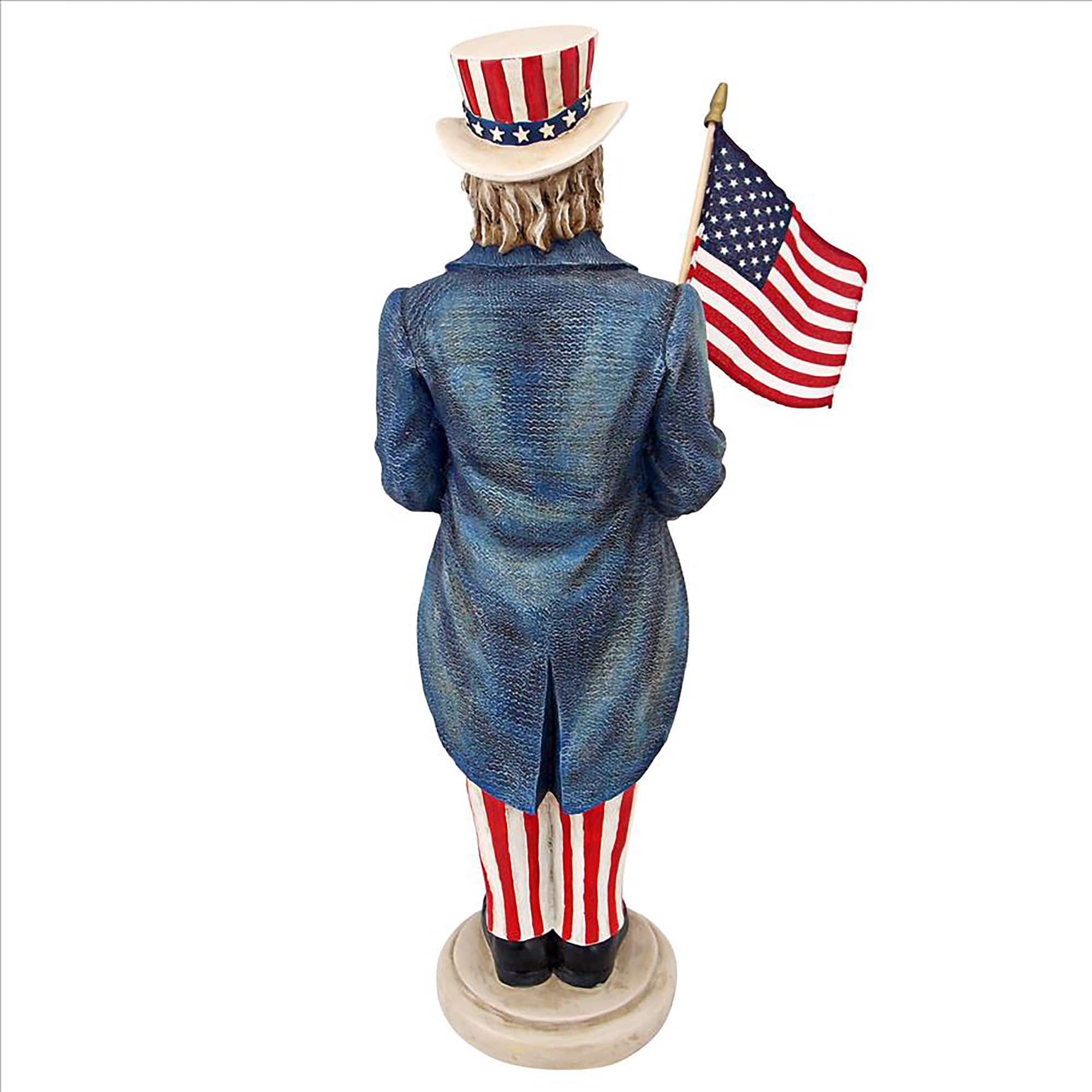Design Toscano 16" Uncle Sam Yankee Doodle Dandy Statue