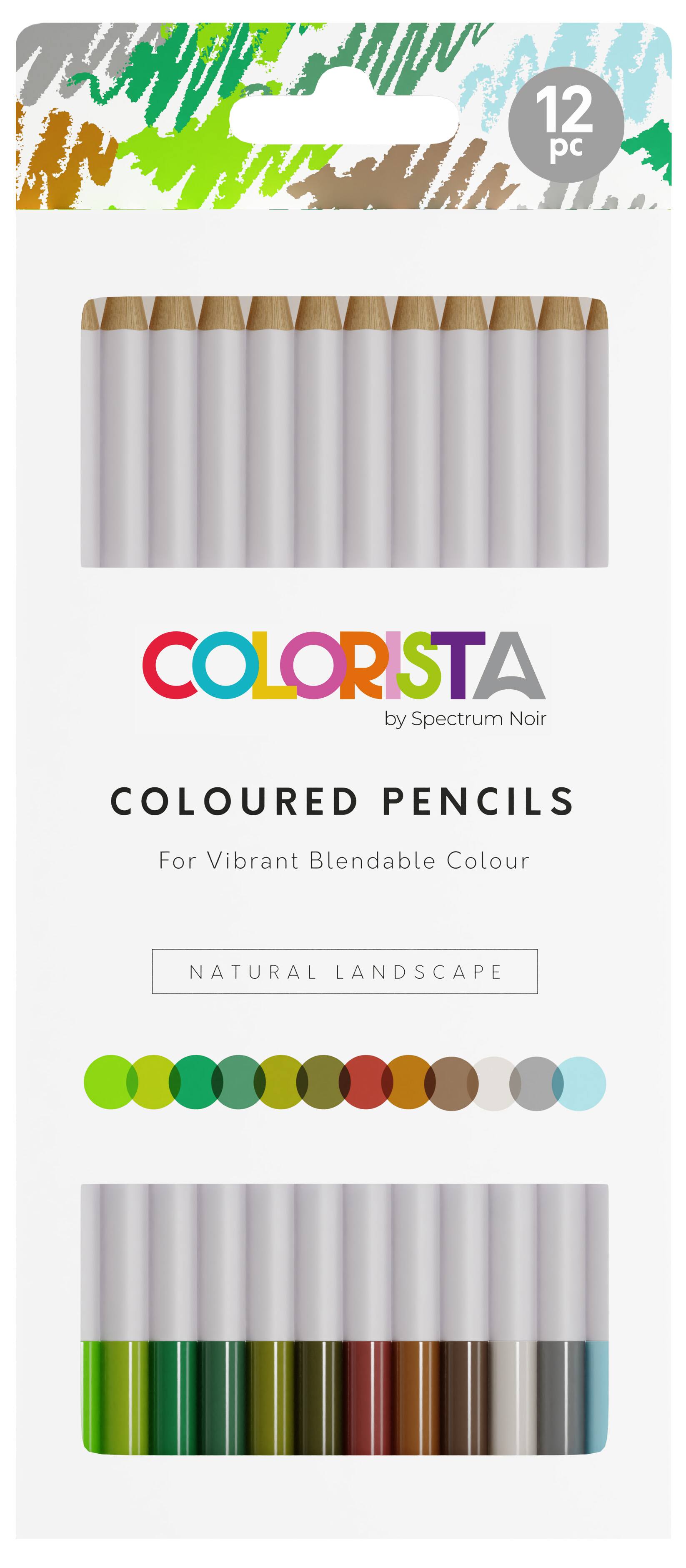 Colorista Natural Landscape Colored Pencils, 12ct.